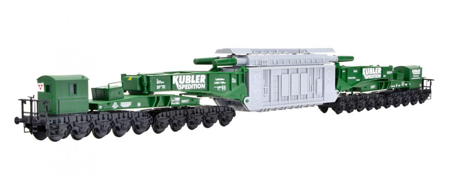 Kibri 16500 H0 MAN Schienentiefladewagen