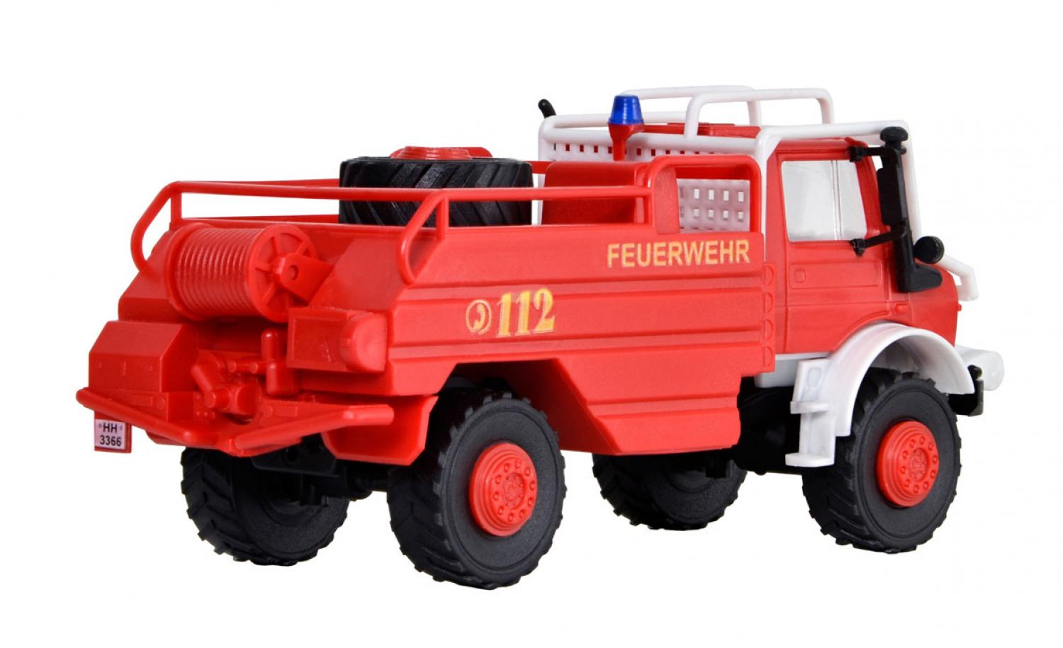 Kibri 18270 H0 Feuerwehr UNIMOG Waldbrand