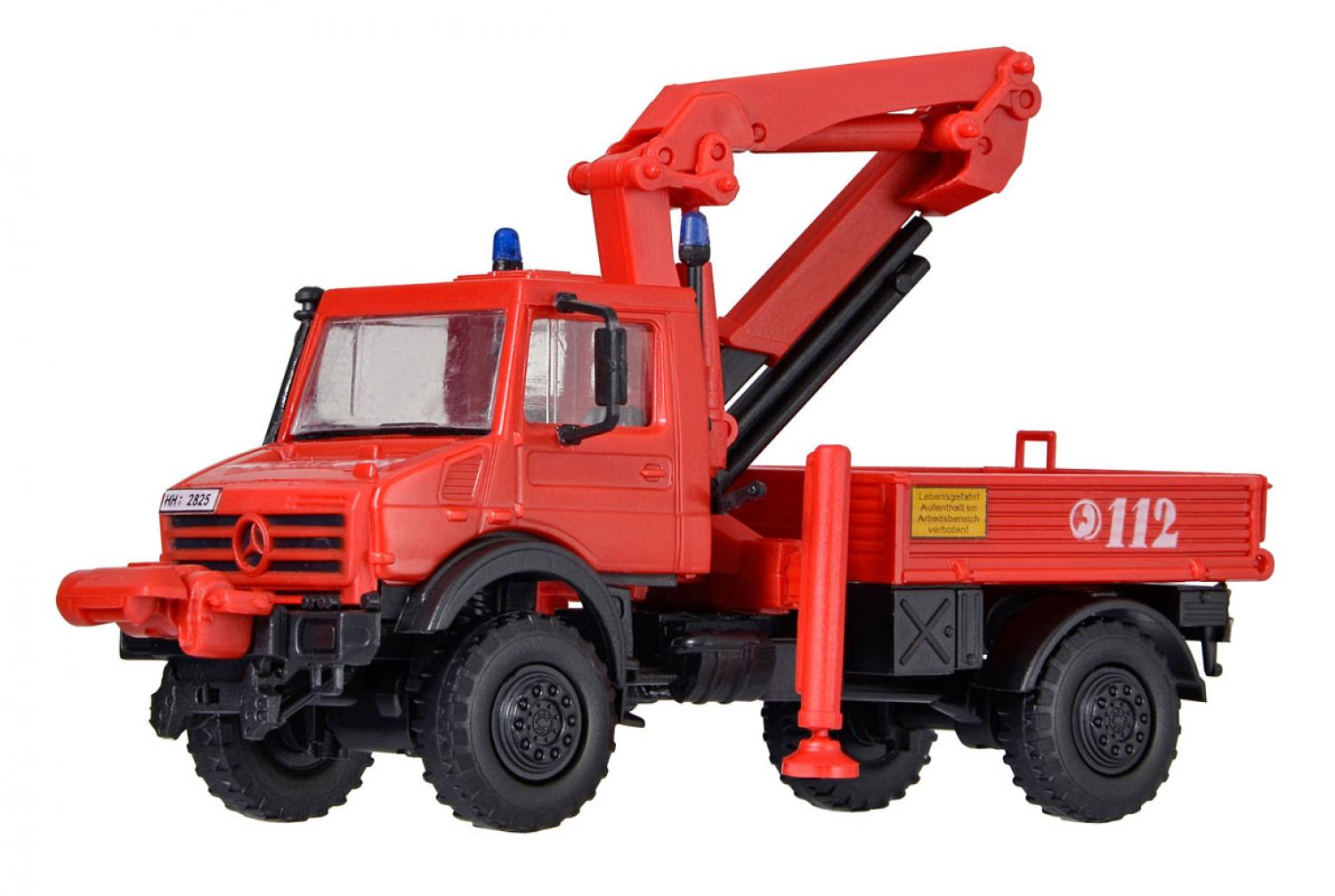 Kibri 18271 H0 Feuerwehr UNIMOG mit PALFI