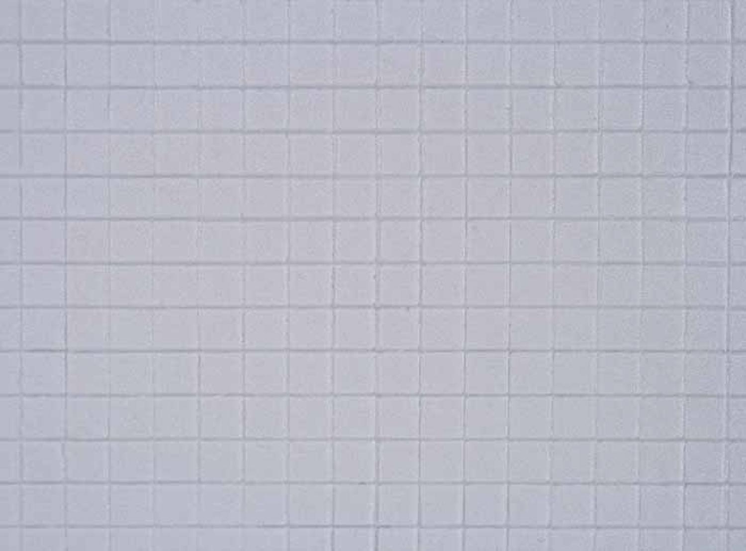 Kibri 34123 H0 Gehwegplatte, abger. 20x12