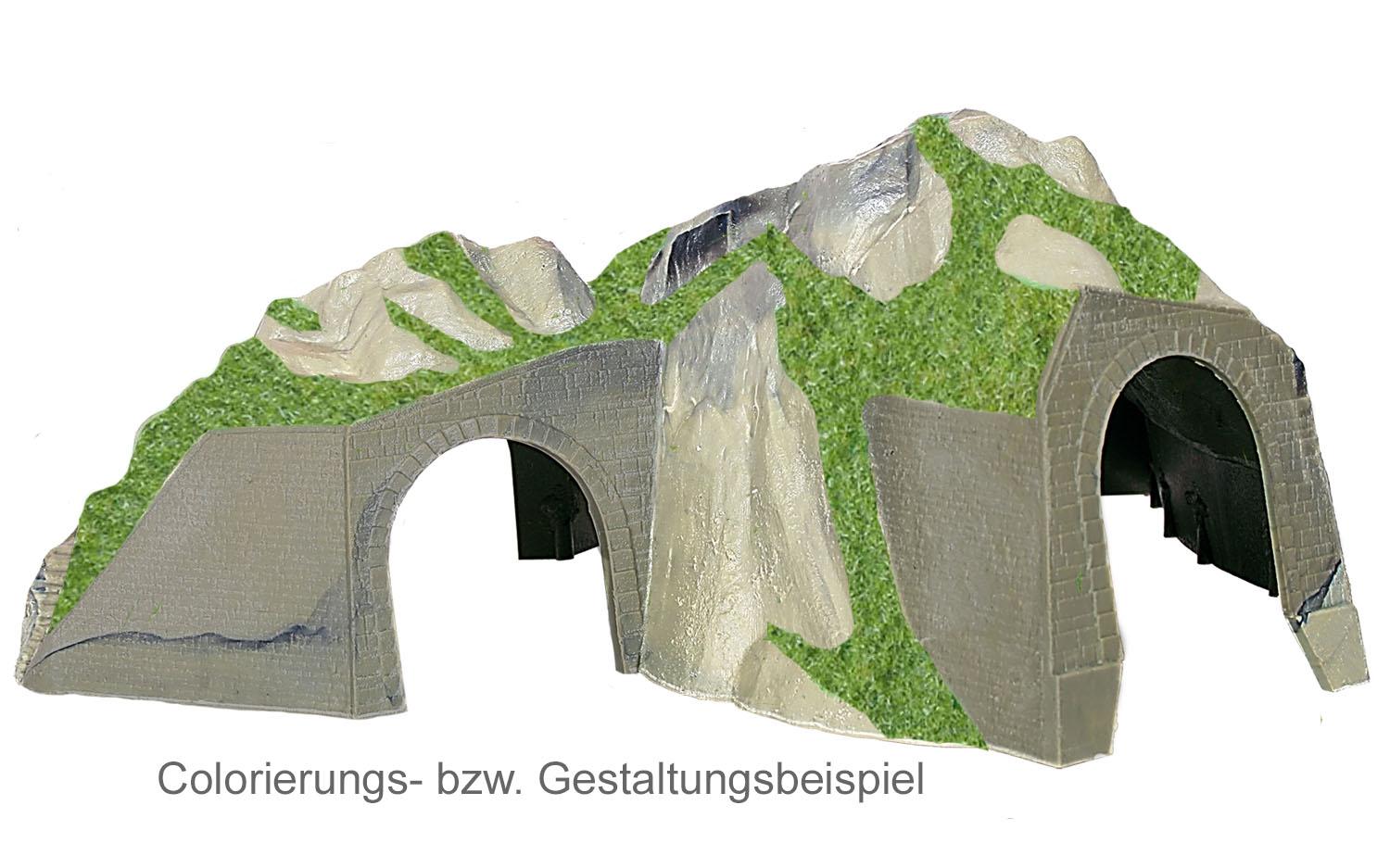 Kibri 35106 H0 Tunnelgelaende, 2-gleisig