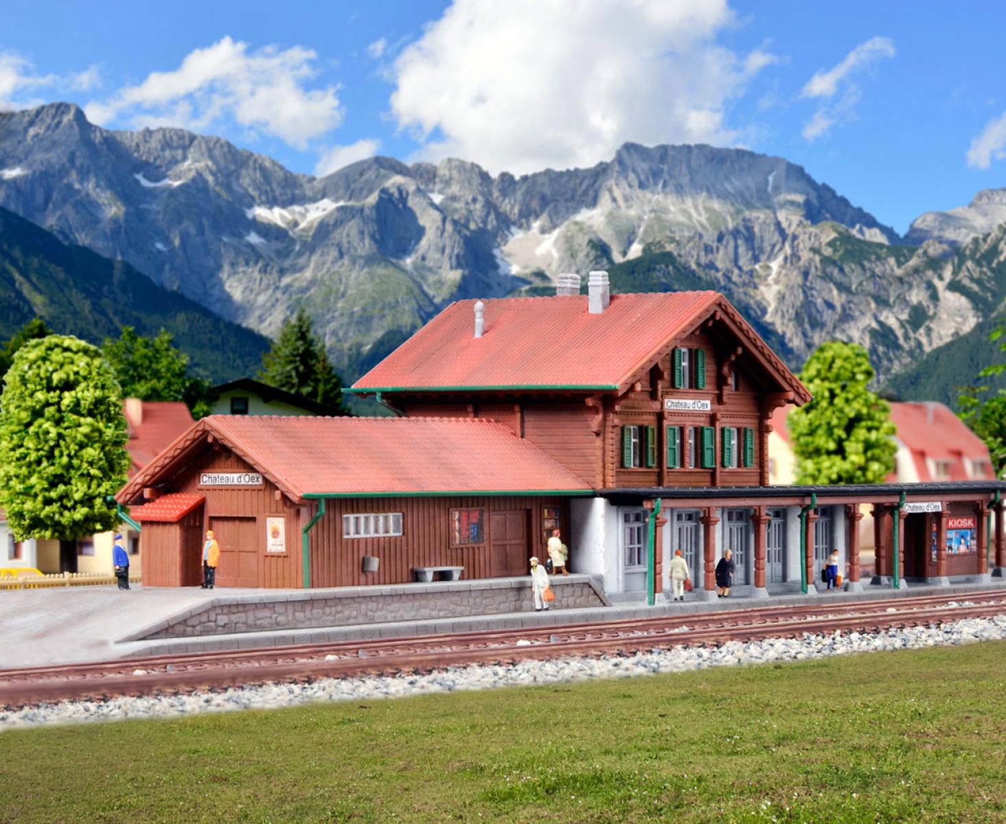 Kibri 36703 Z Bahnhof Chateau d'Oex