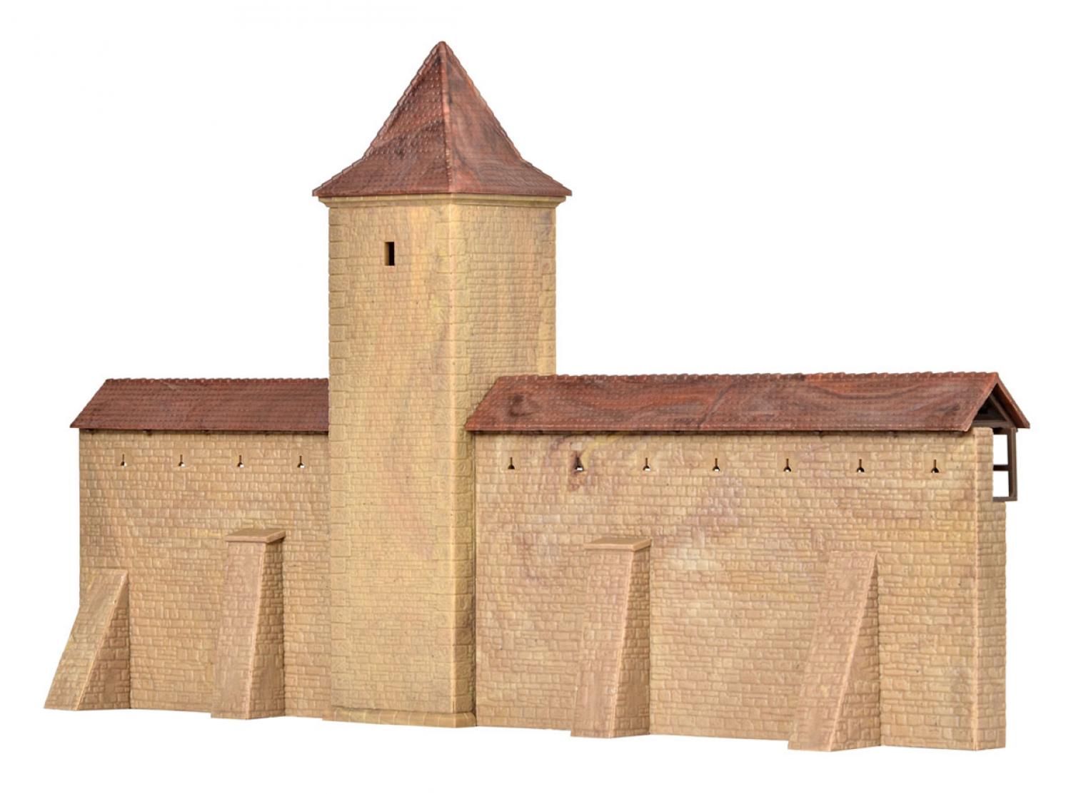 Kibri 37108 N Wehrturm mit Mauer