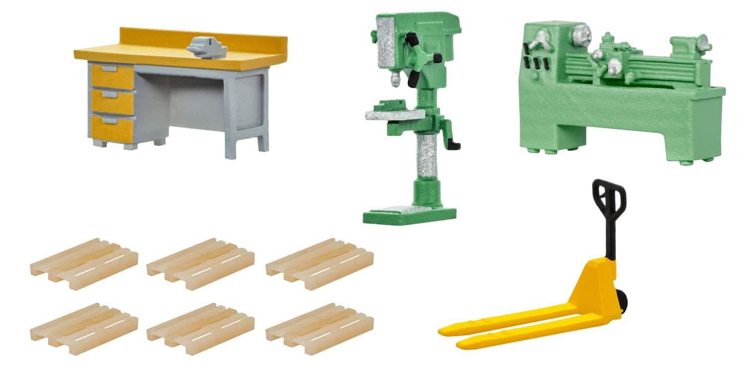 Kibri 37495 N Set Werkstatteinrichtung
