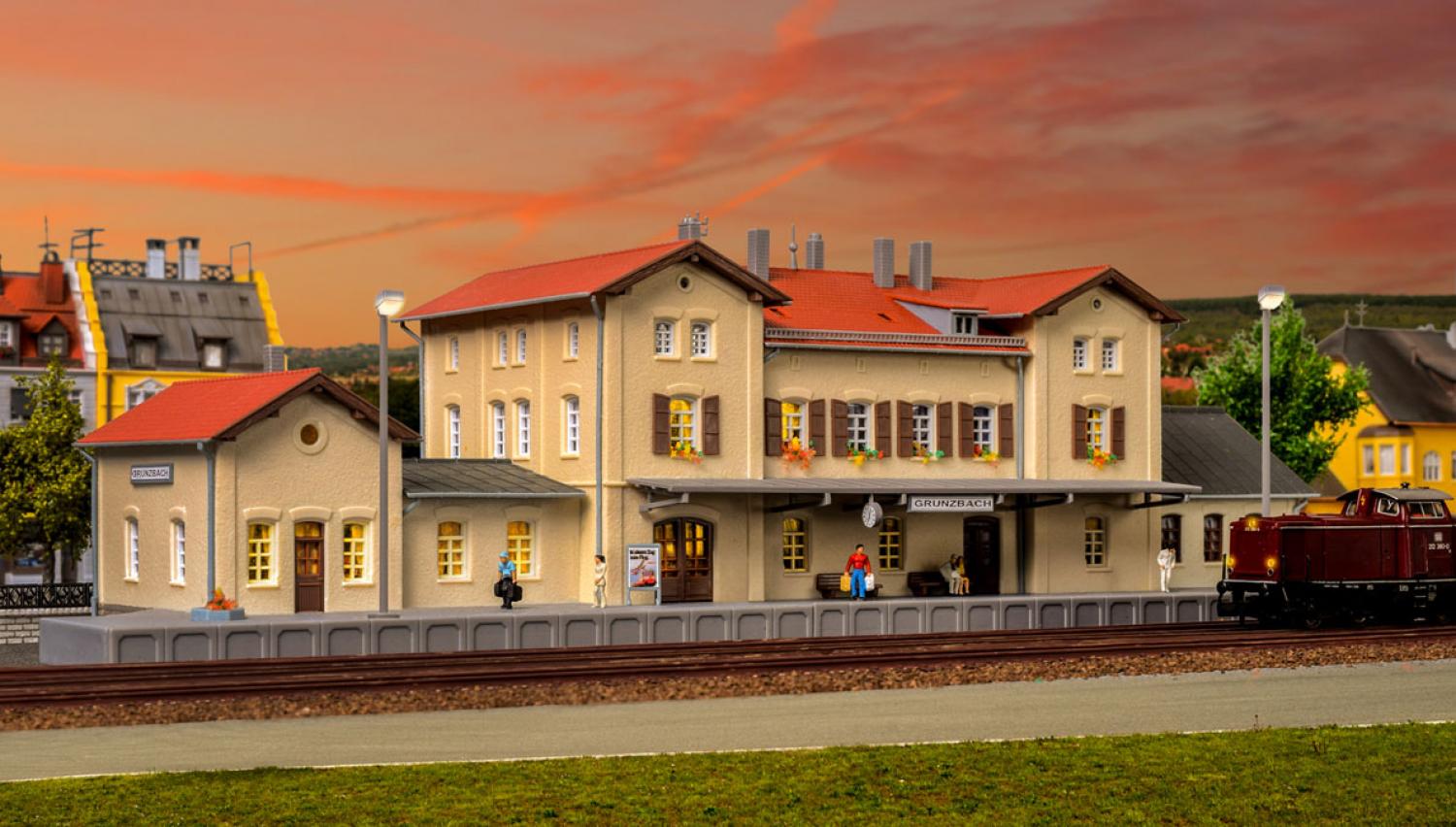 Kibri 37710 N Bahnhof Grunzbach