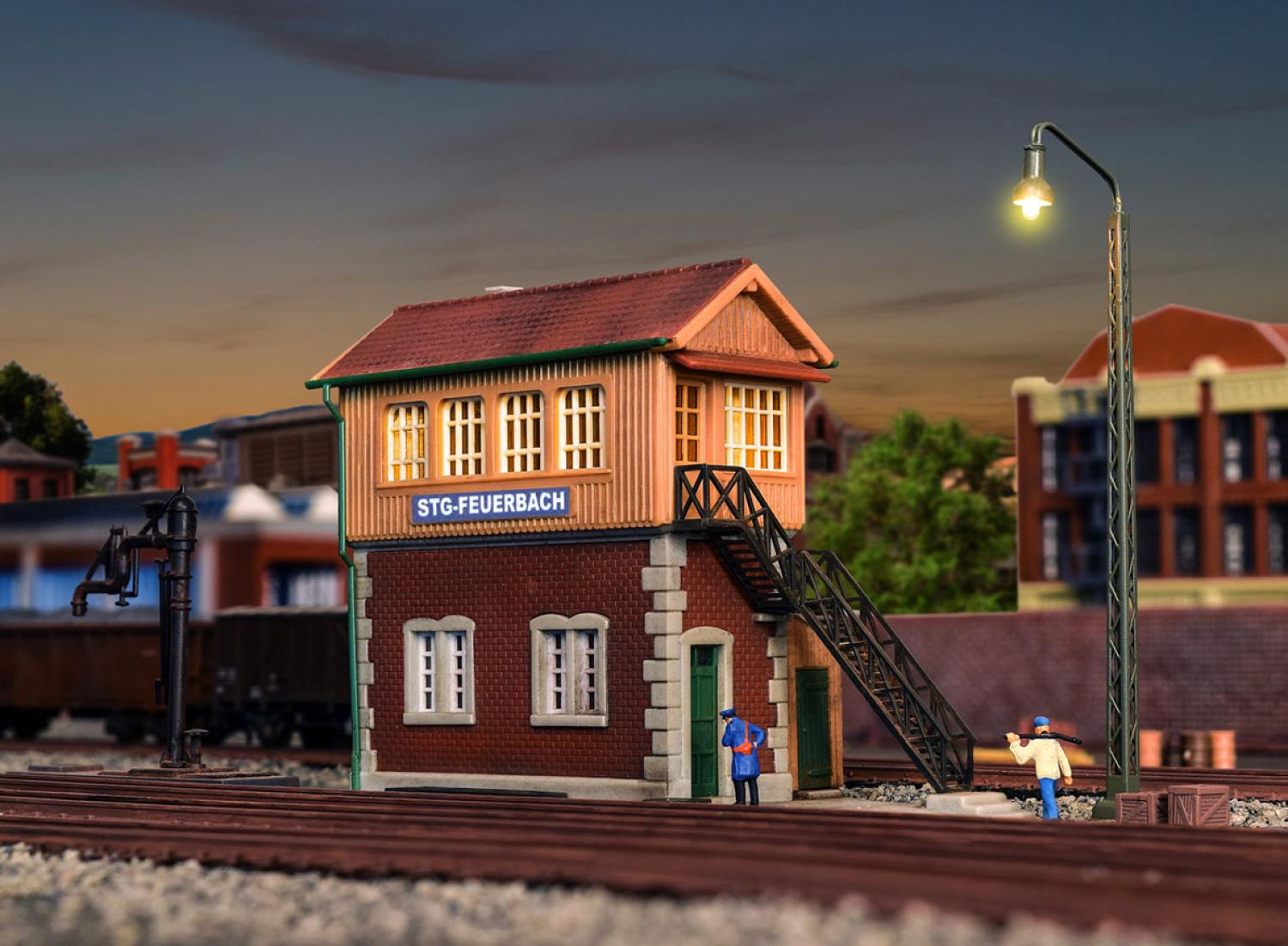 Kibri 37805 N Stellwerk Stuttgart-Feuerbach