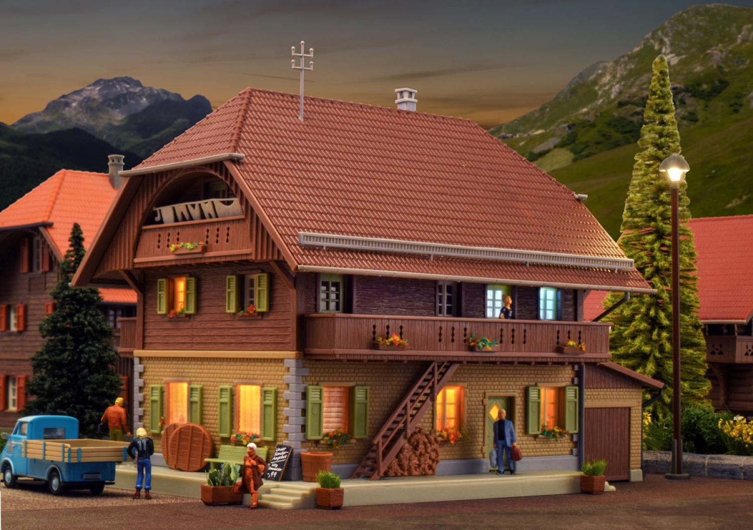 Kibri 38024 H0 Käserei Thal Heimisbach (LED)