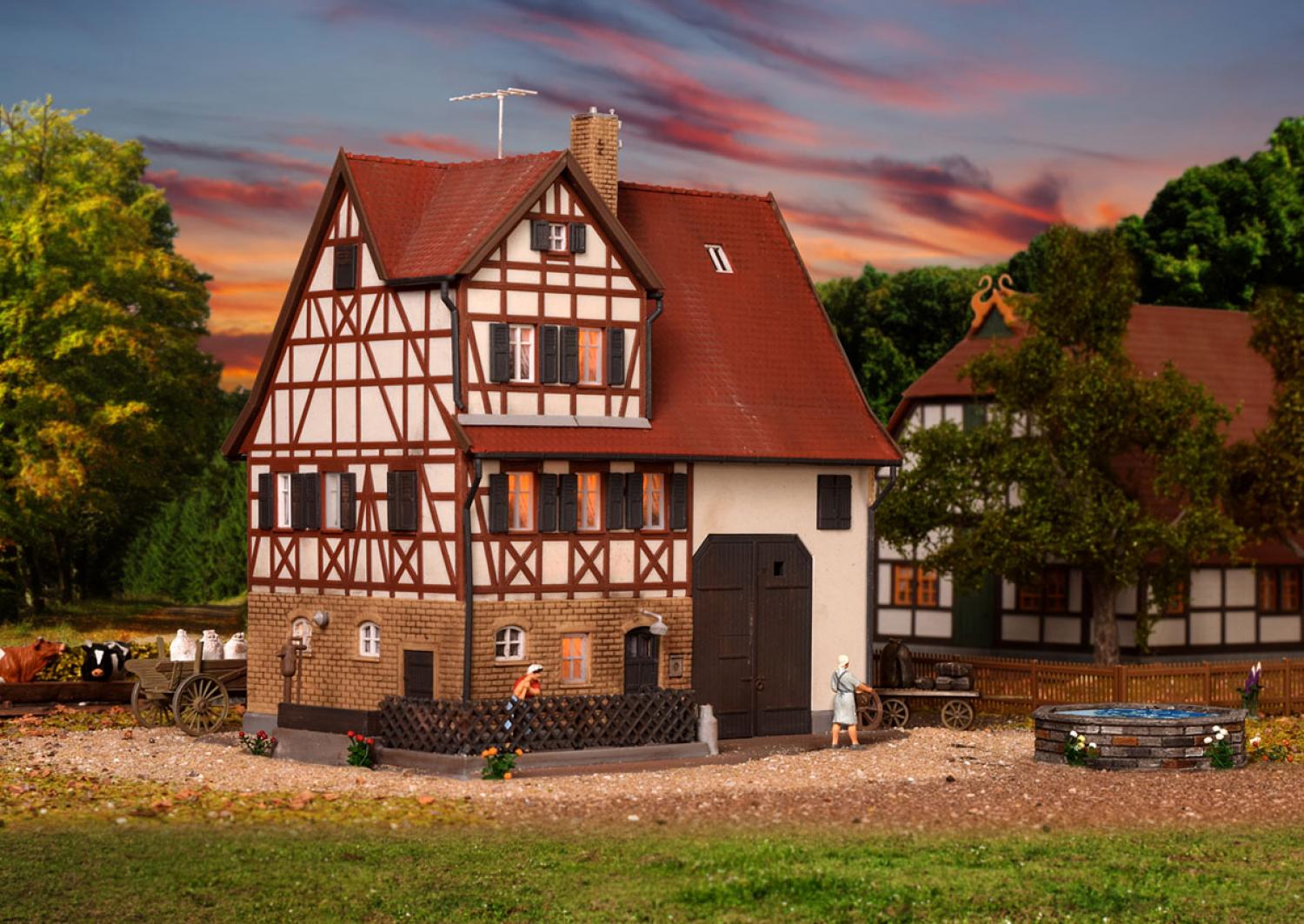 Kibri 38161 H0 Schwäbisches Bauernhaus