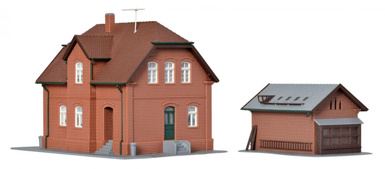Kibri 38190 H0 Siedlungshaus Bottrop mit
