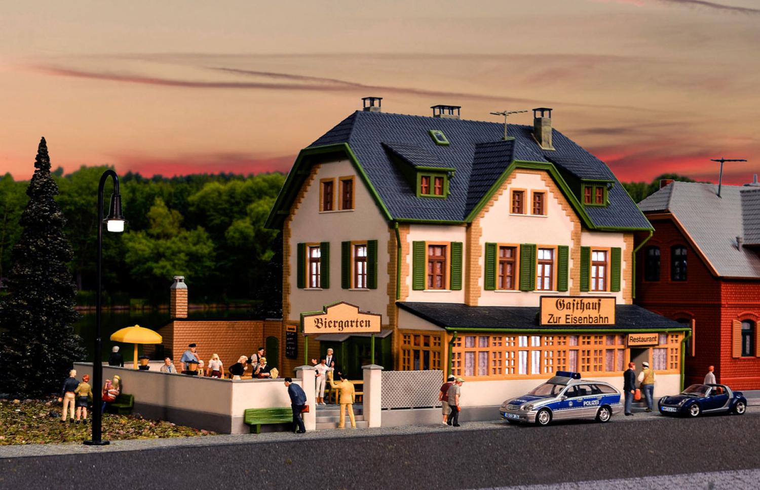 Kibri 38197 H0 Brauerei-Gaststätte