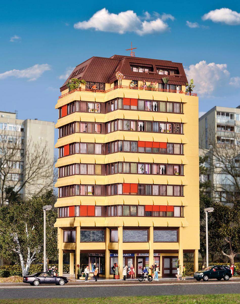 Kibri 38218 H0 Hochhaus inkl. EBL