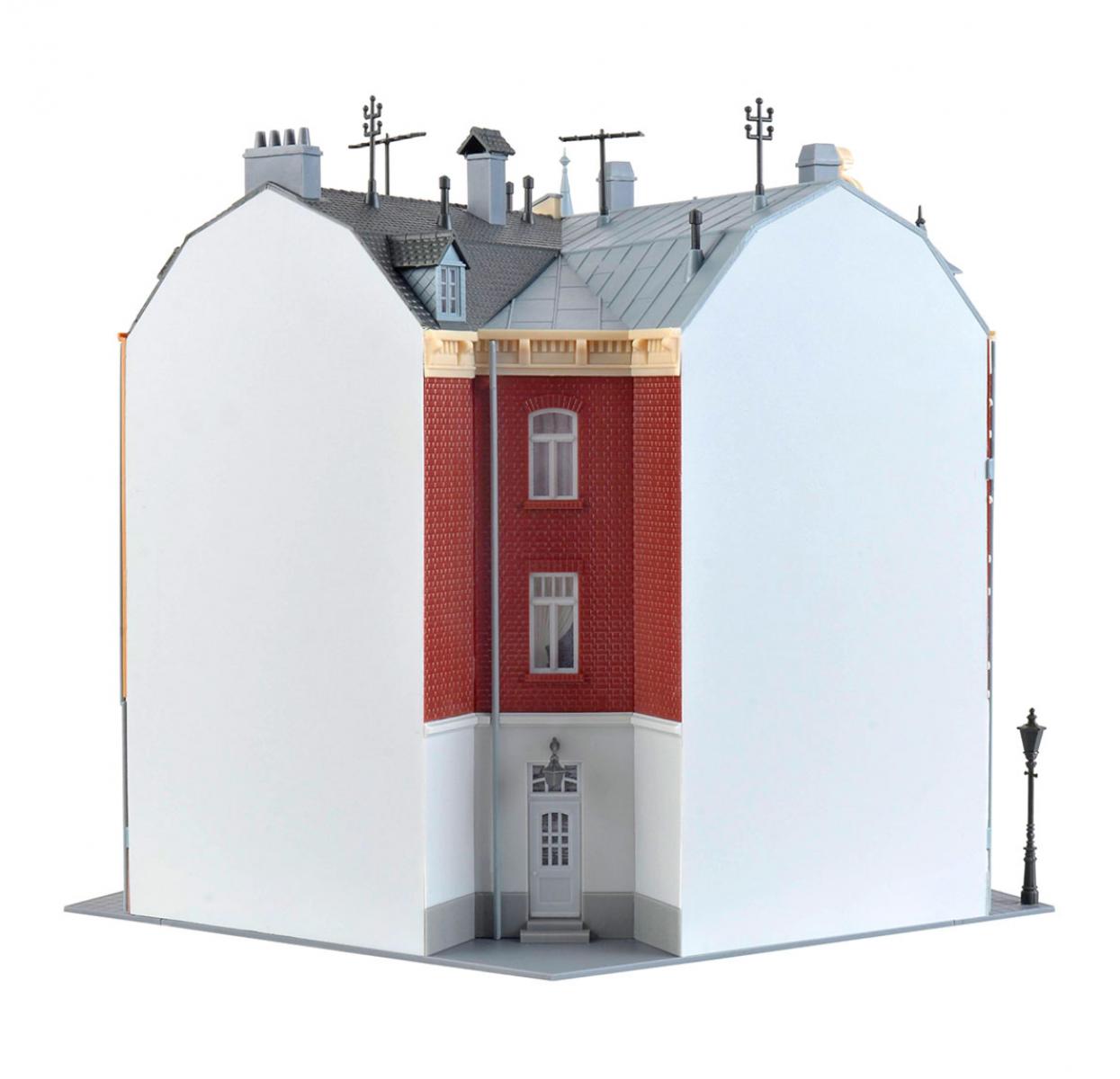 Kibri 38295 H0 Stadthaus mit Figur u. HBL