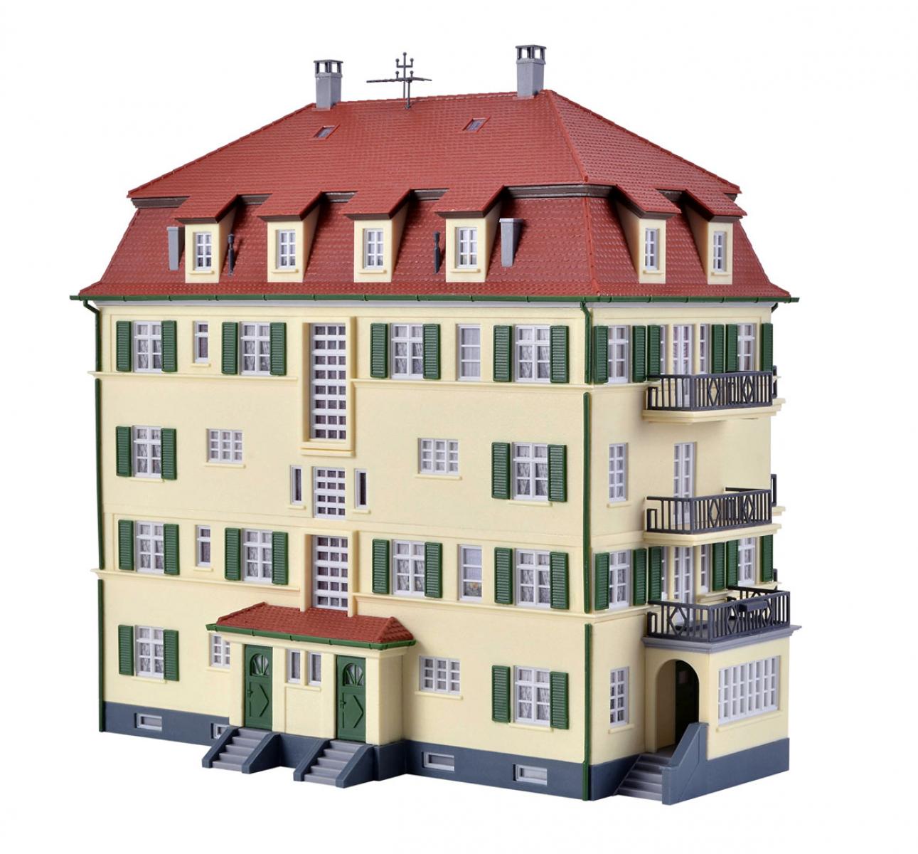 Kibri 38354 H0 Mehrfamilienhaus mit Balko
