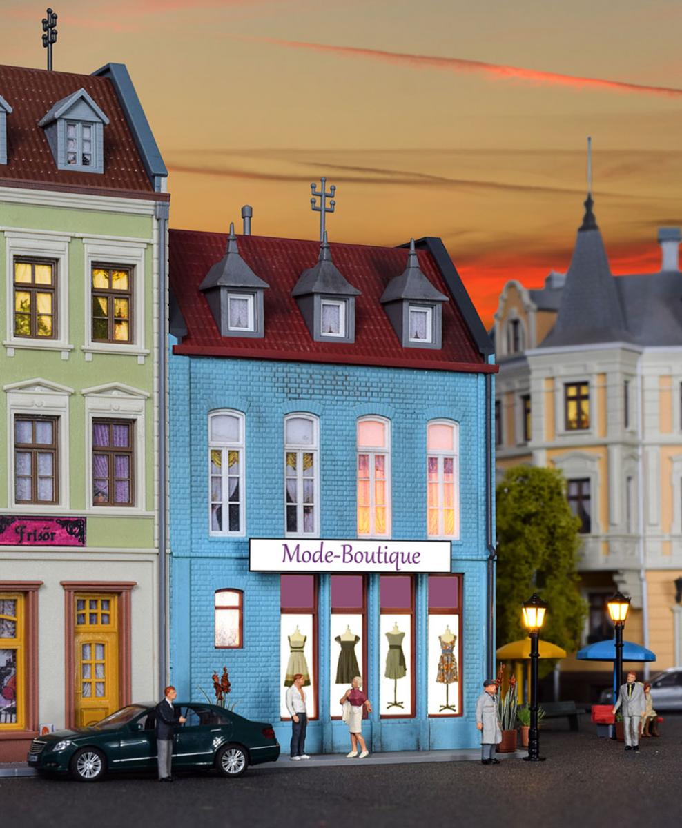 Kibri 38394 H0 Stadthaus Modeboutique in