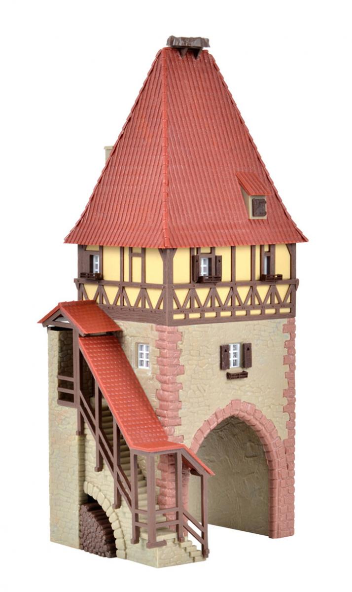 Kibri 38470 H0 Fachwerkturm mit Tor