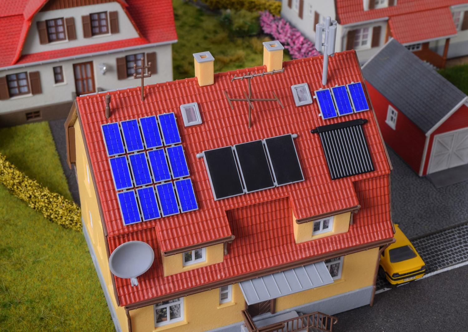 Kibri 38602 H0 Deko-Set Solar, Roehren, P