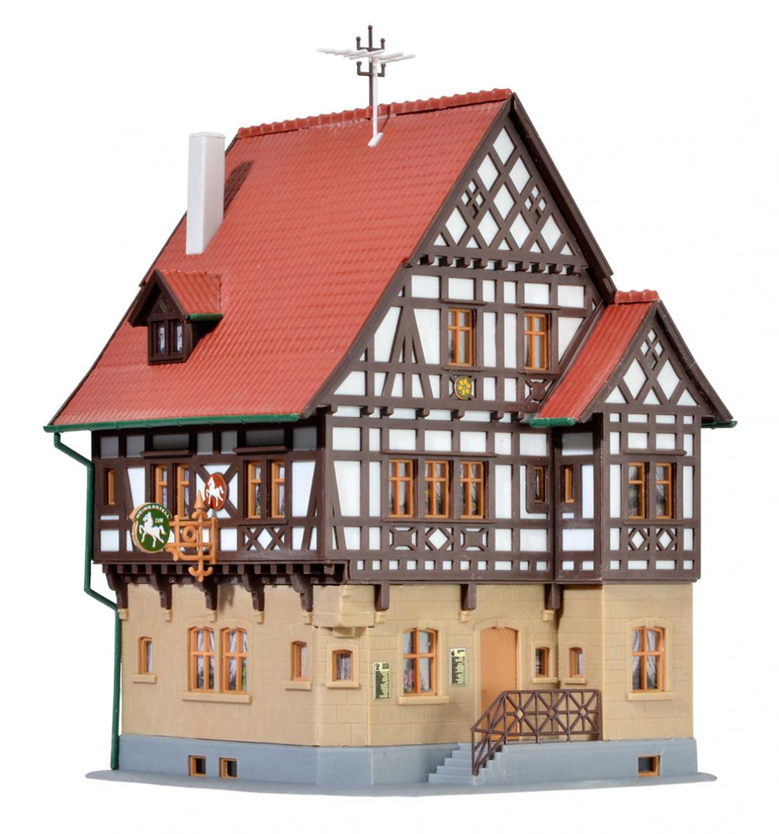 Kibri 38744 H0 Gasthaus Roeßle Markgraefl