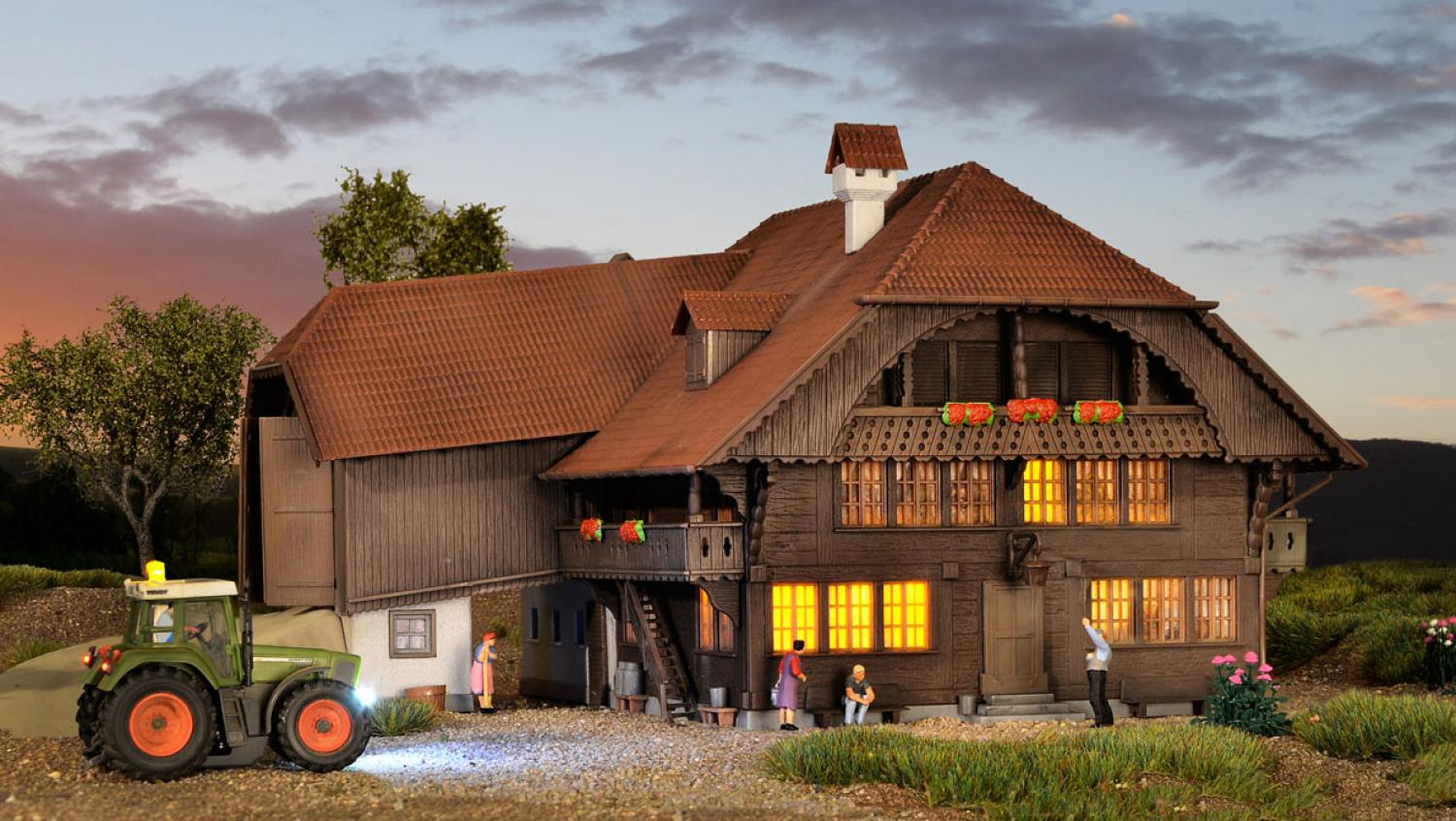 Kibri 38808 H0 Bauernhof im Emmental