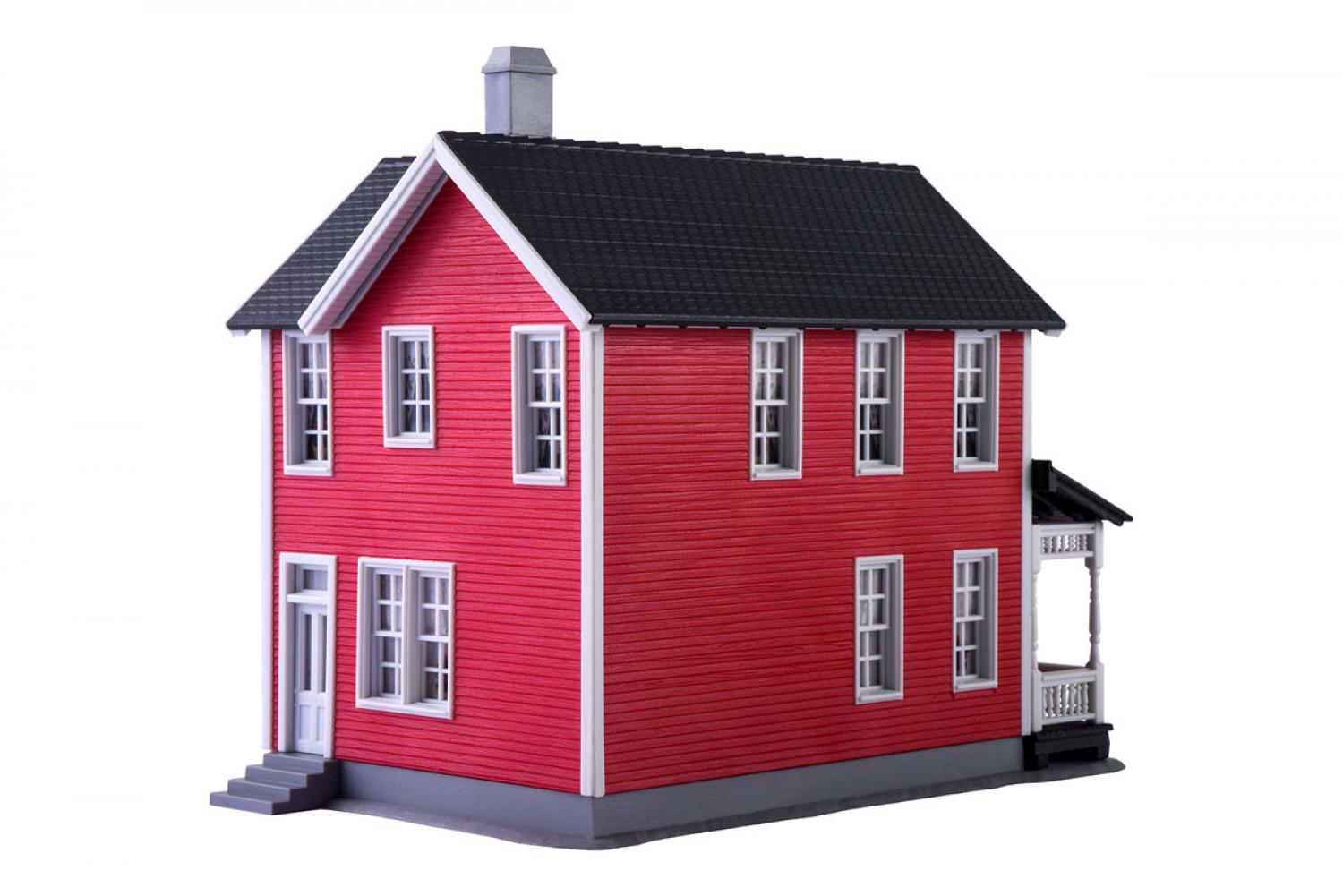 Kibri 38840 H0 Schwedenhaus, rot