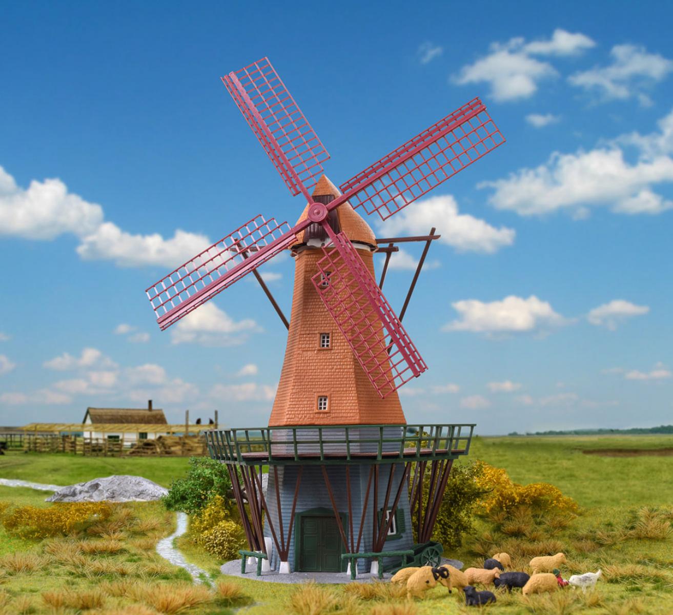 Kibri 39150 H0 Windmuehle auf Fehmarn