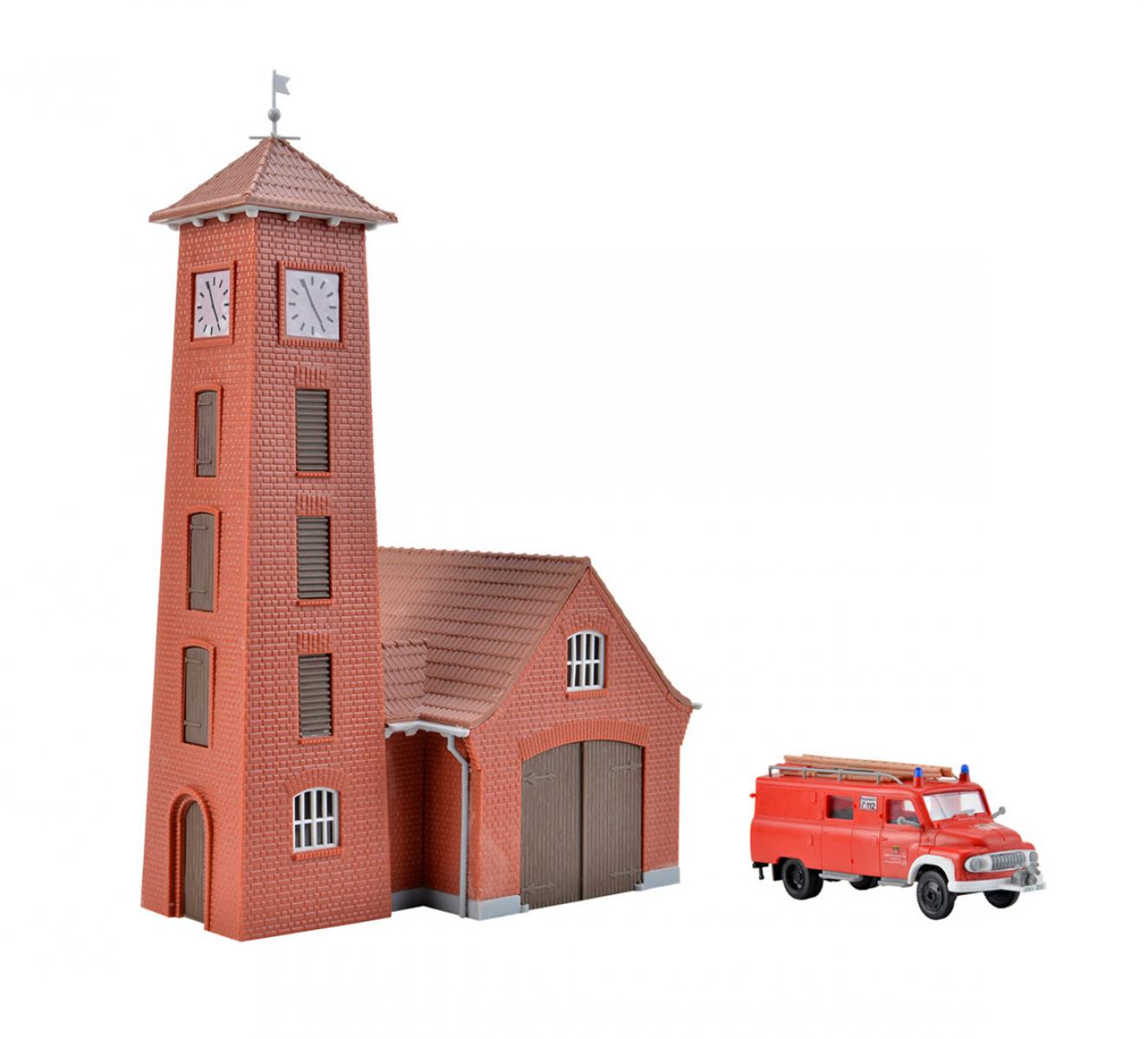 Kibri 39210 H0 Feuerwehrhaus Bahlburg-L.