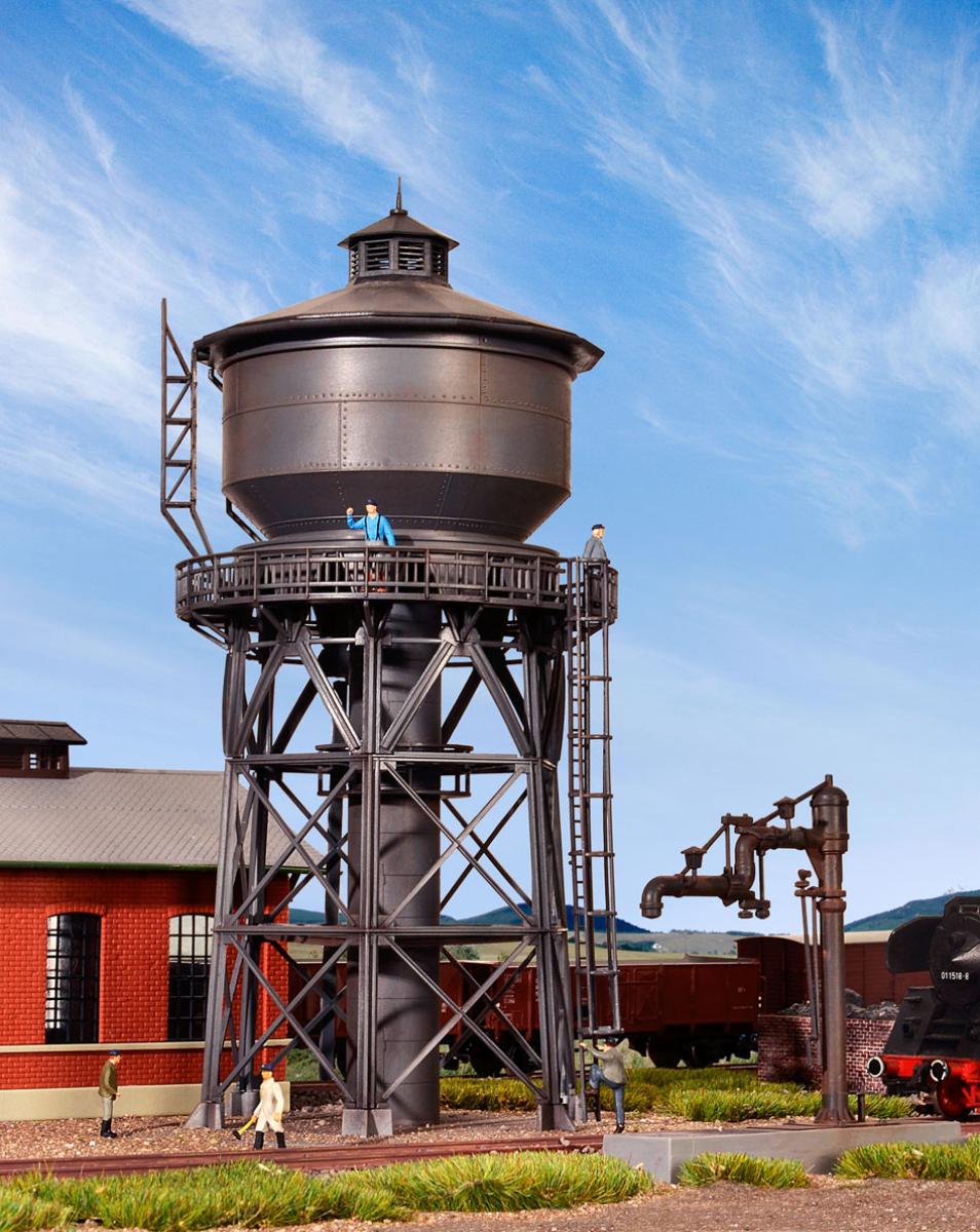 Kibri 39328 H0 Wasserturm mit Befuellkran