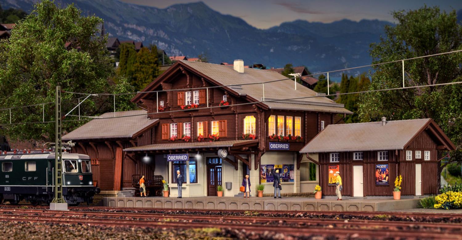 Kibri 39370 H0 Bahnhof Oberried