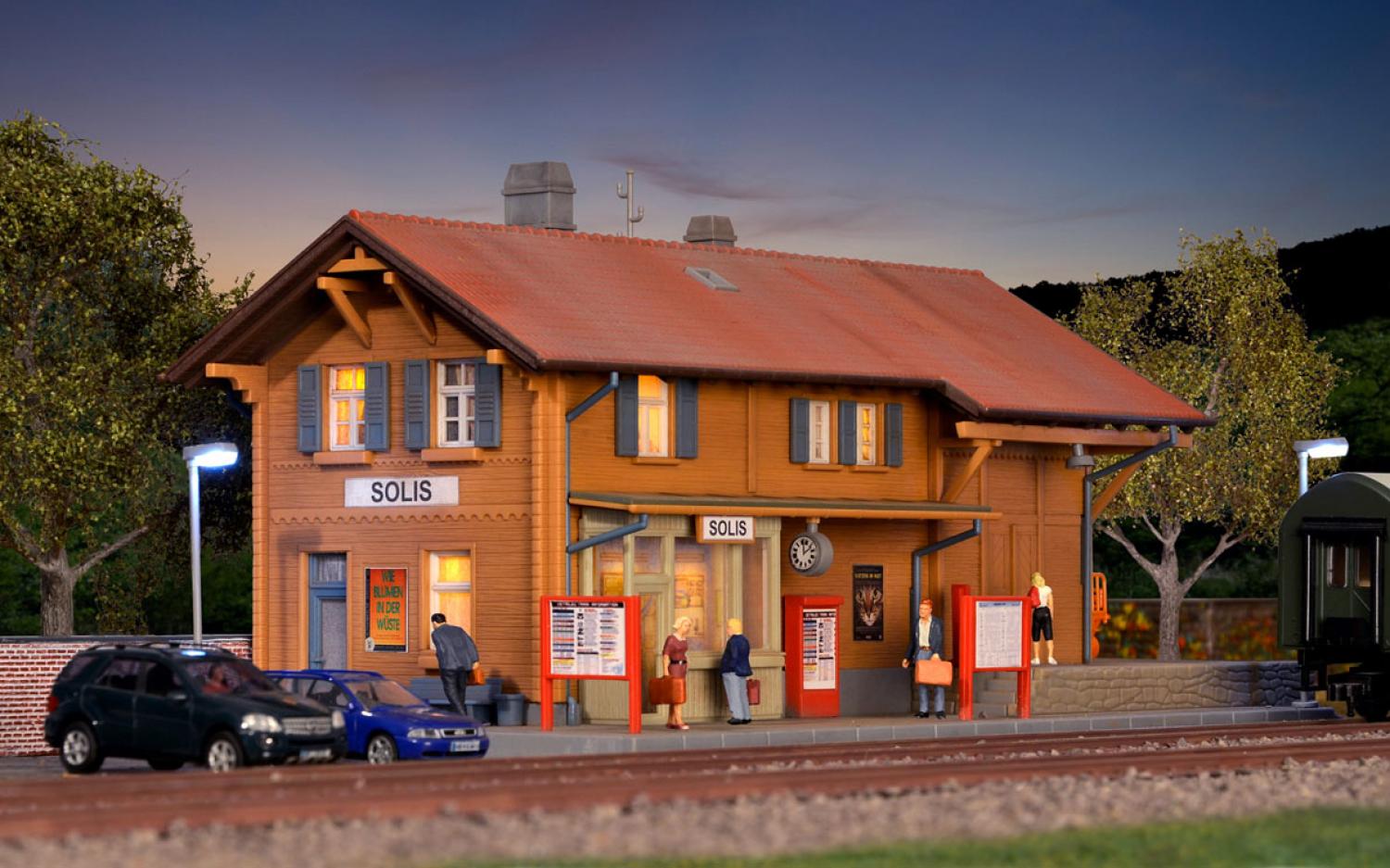 Kibri 39372 H0 Bahnhof Solis