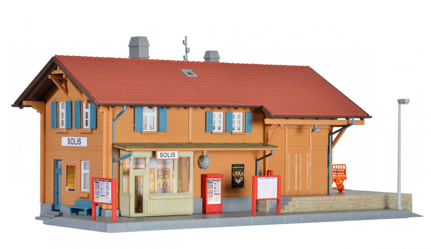 Kibri 39372 H0 Bahnhof Solis