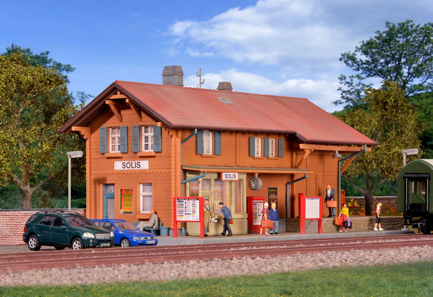 Kibri 39372 H0 Bahnhof Solis