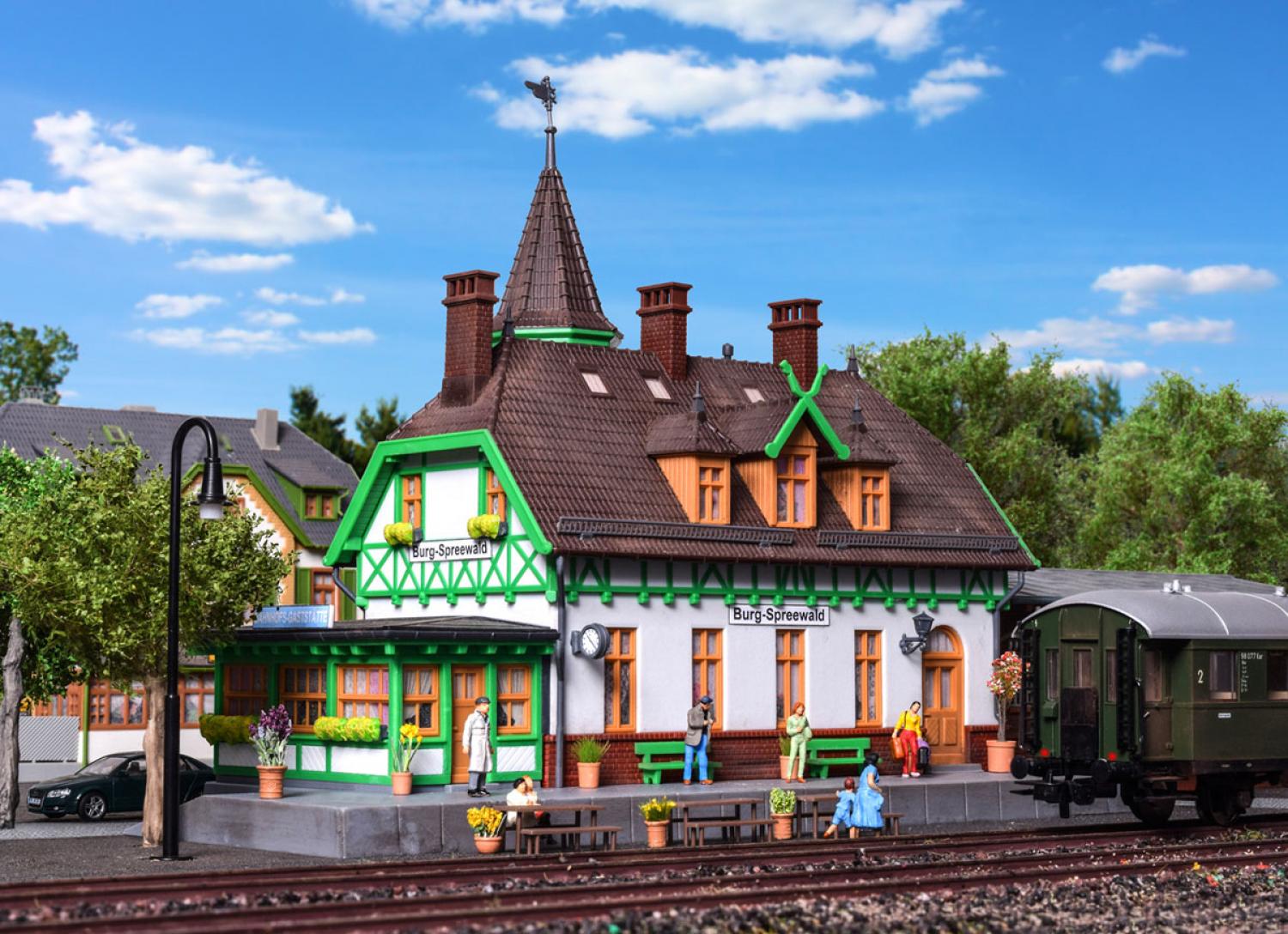 Kibri 39509 H0 Bahnhof Burg Spreew. HBL