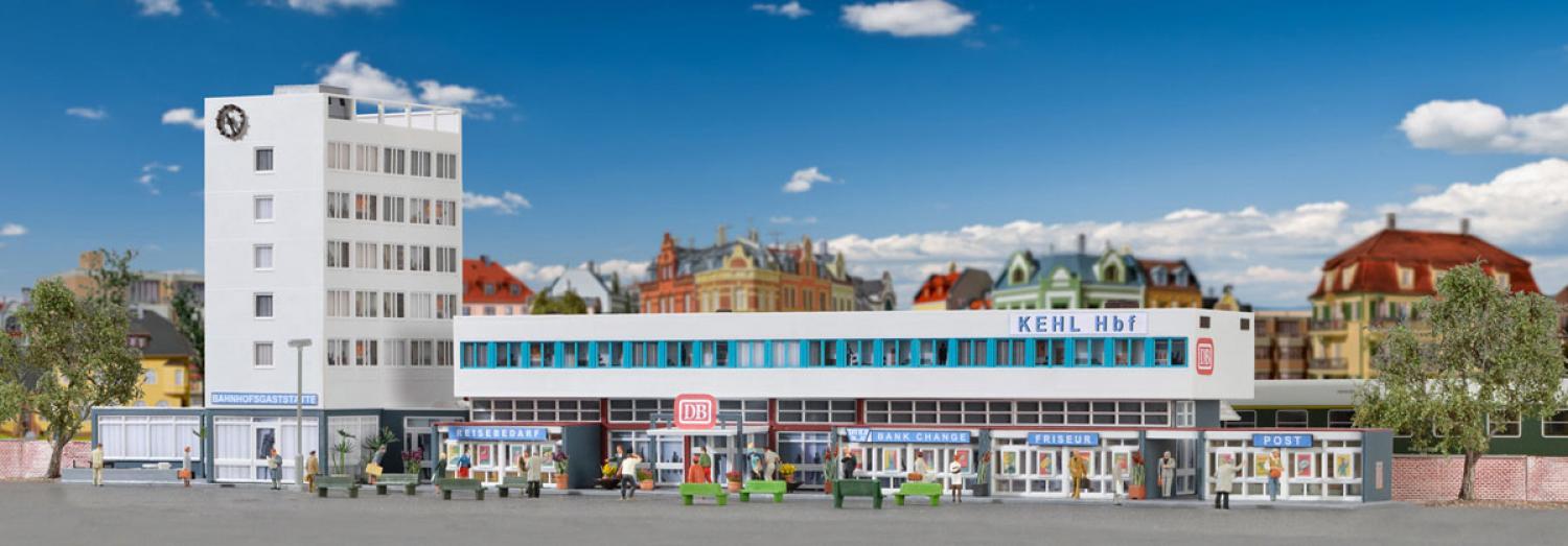 Kibri 39514 H0 Bahnhof Kehl inkl. Etageni