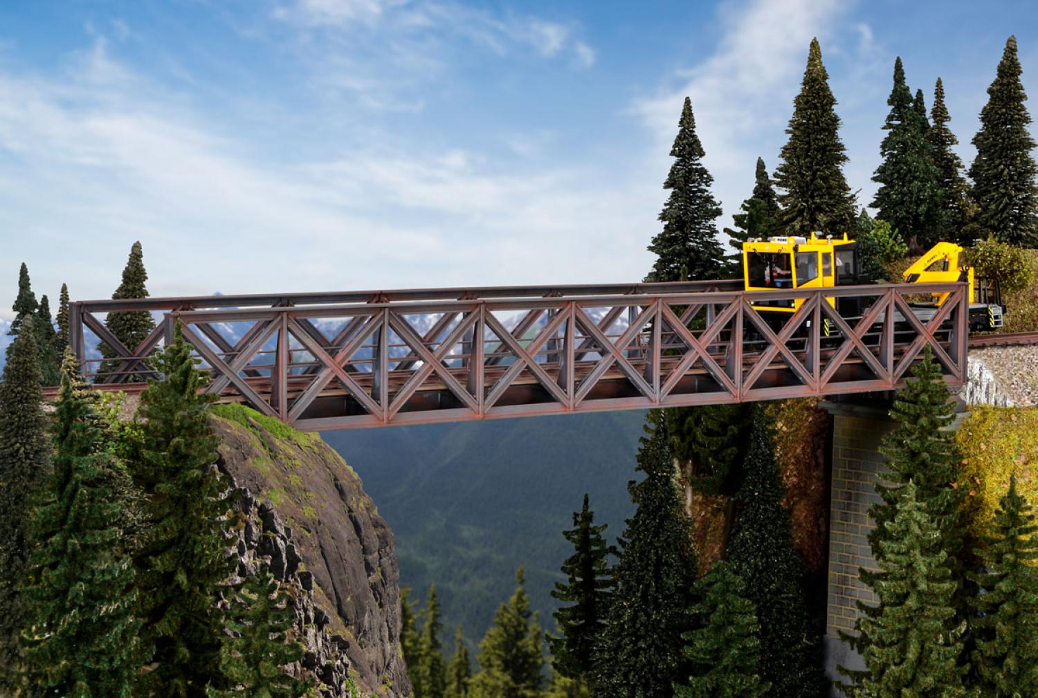 Kibri 39702 H0 Fachwerk-Stahlbrücke