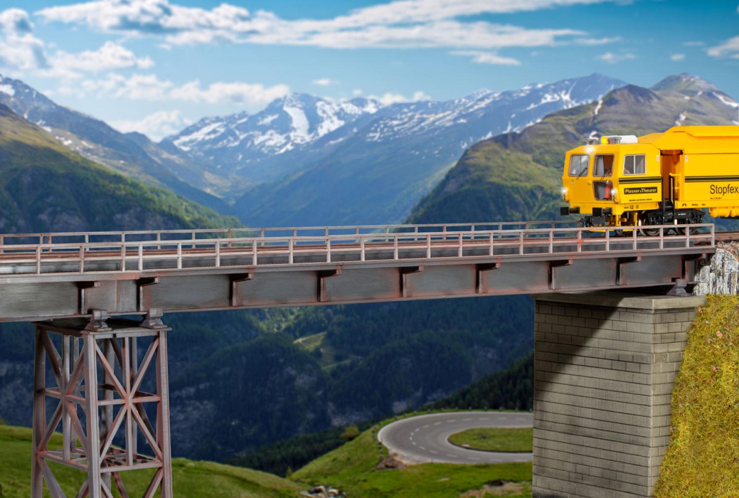 Kibri 39705 H0 Stahlträgerbrücke, gerade
