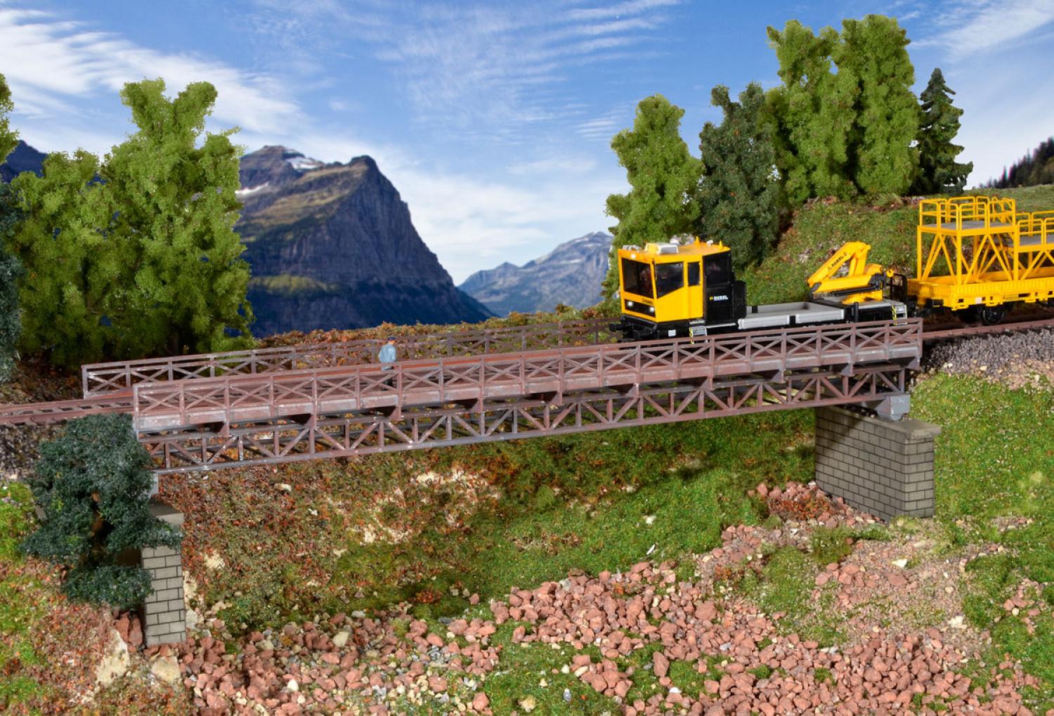Kibri 39707 H0 Fachwerk-Stahlbrücke