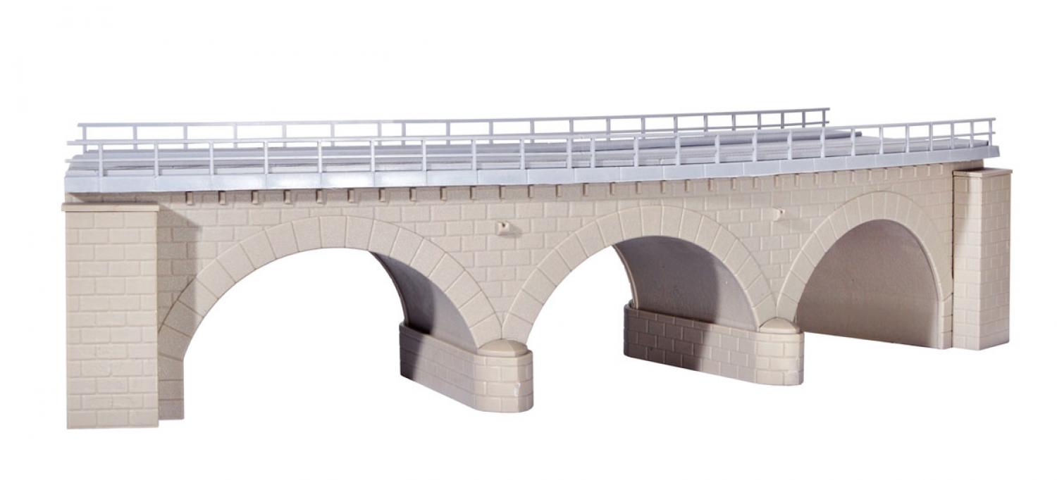 Kibri 39722 H0 Steinbogenbrücke gebogen