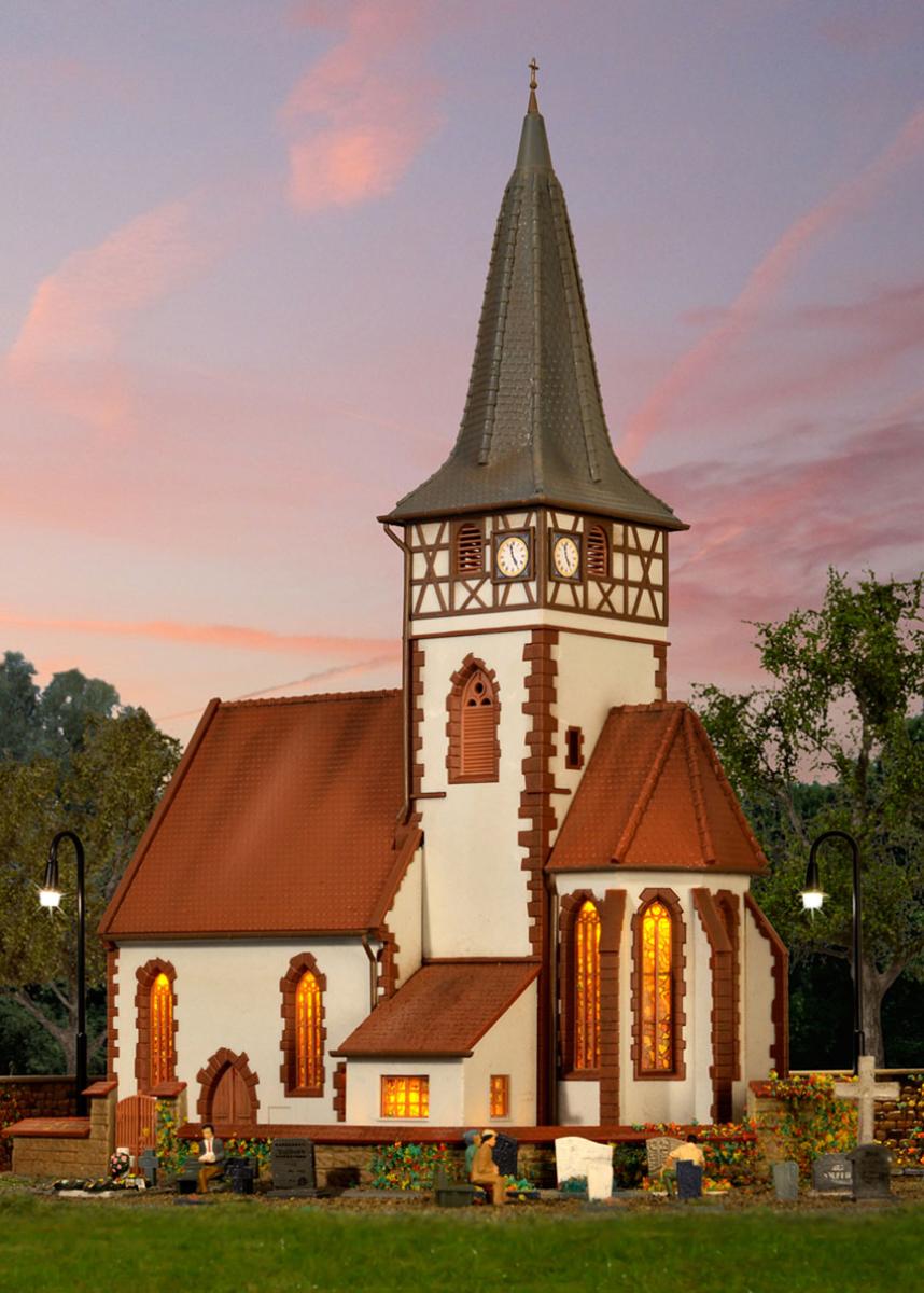 Kibri 39772 H0 Dorfkirche Ditzingen