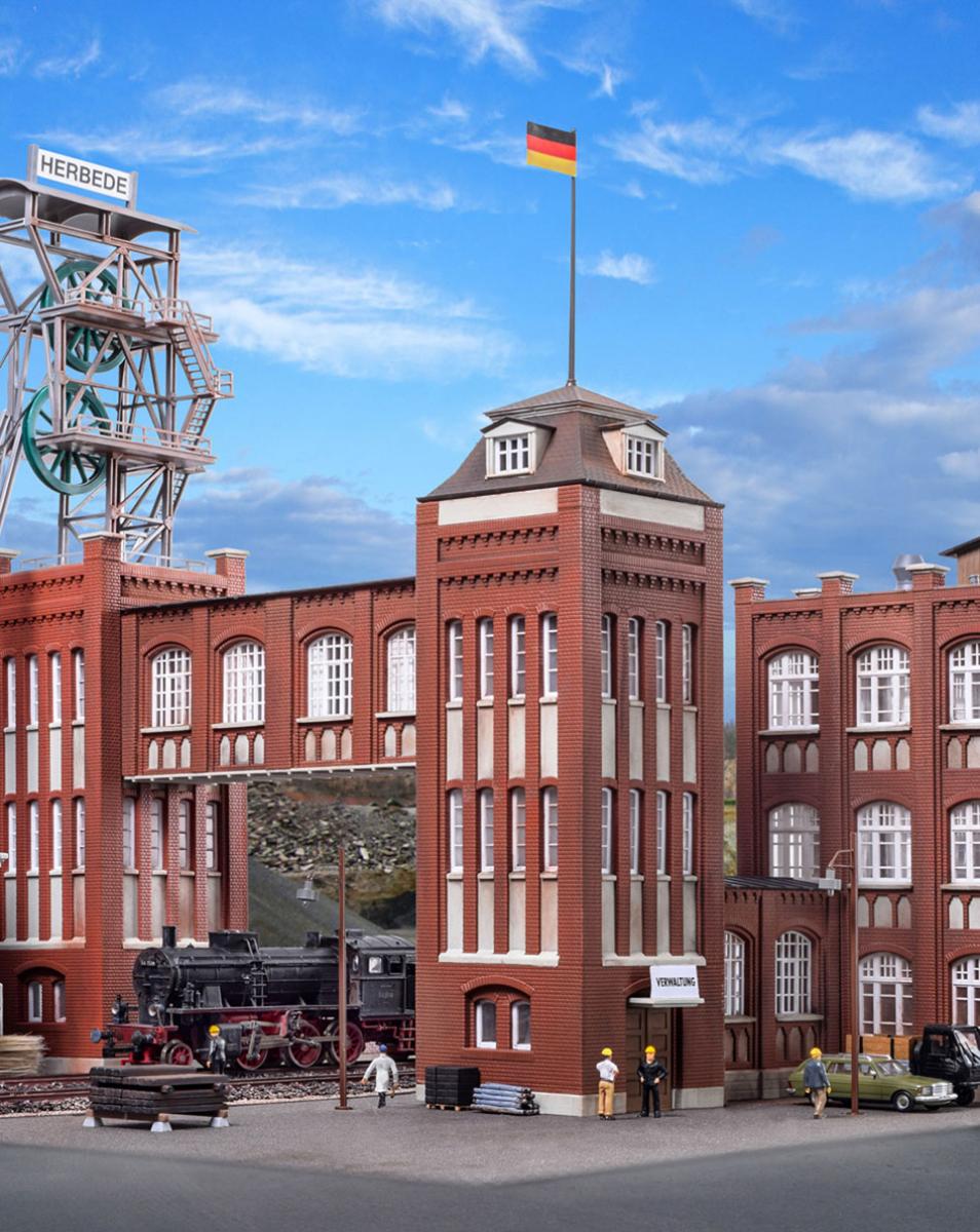 Kibri 39847 H0 Verwaltungsturm mit Übergang