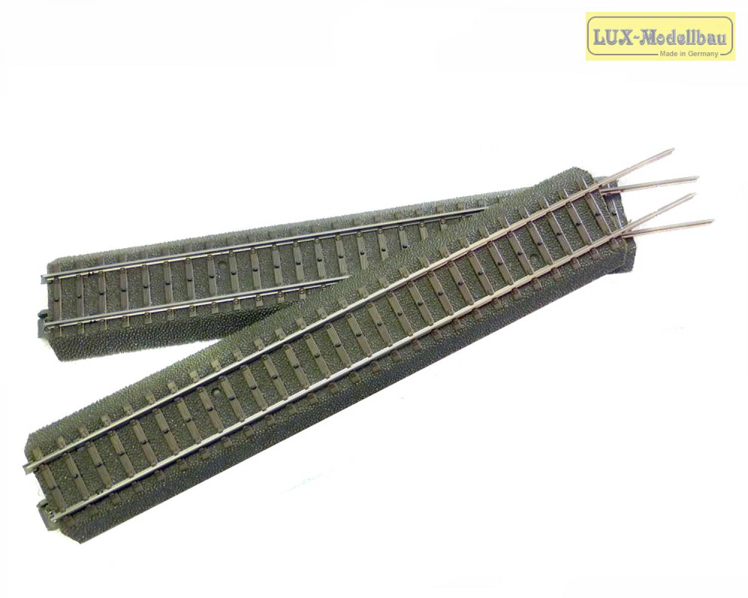 Lux 9301.063 Zugangsgleisstücke für Märklin¹ C-Gleis