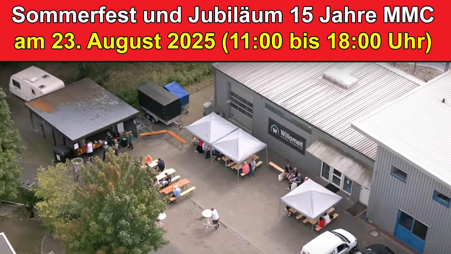 MMC-Sommerfest / Jubi 15. MMC (23.08.25)