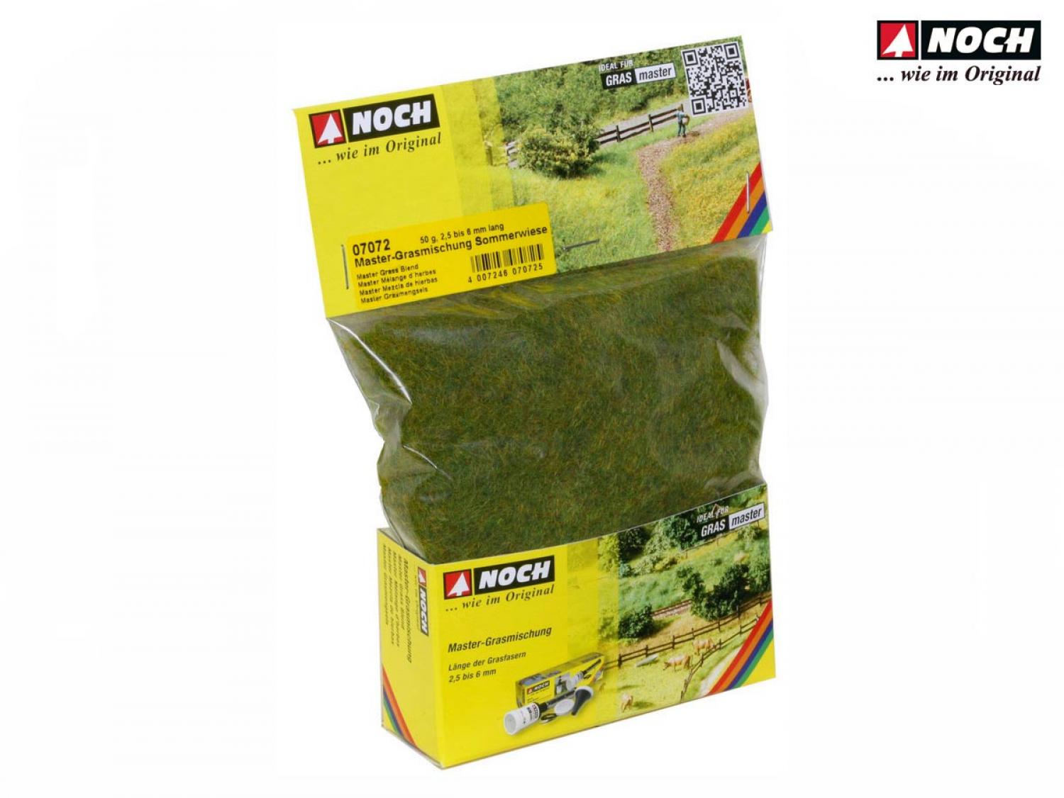 Noch 07072 Grasmischung “Sommerwiese” 2,5 bis 6 mm, 50 g