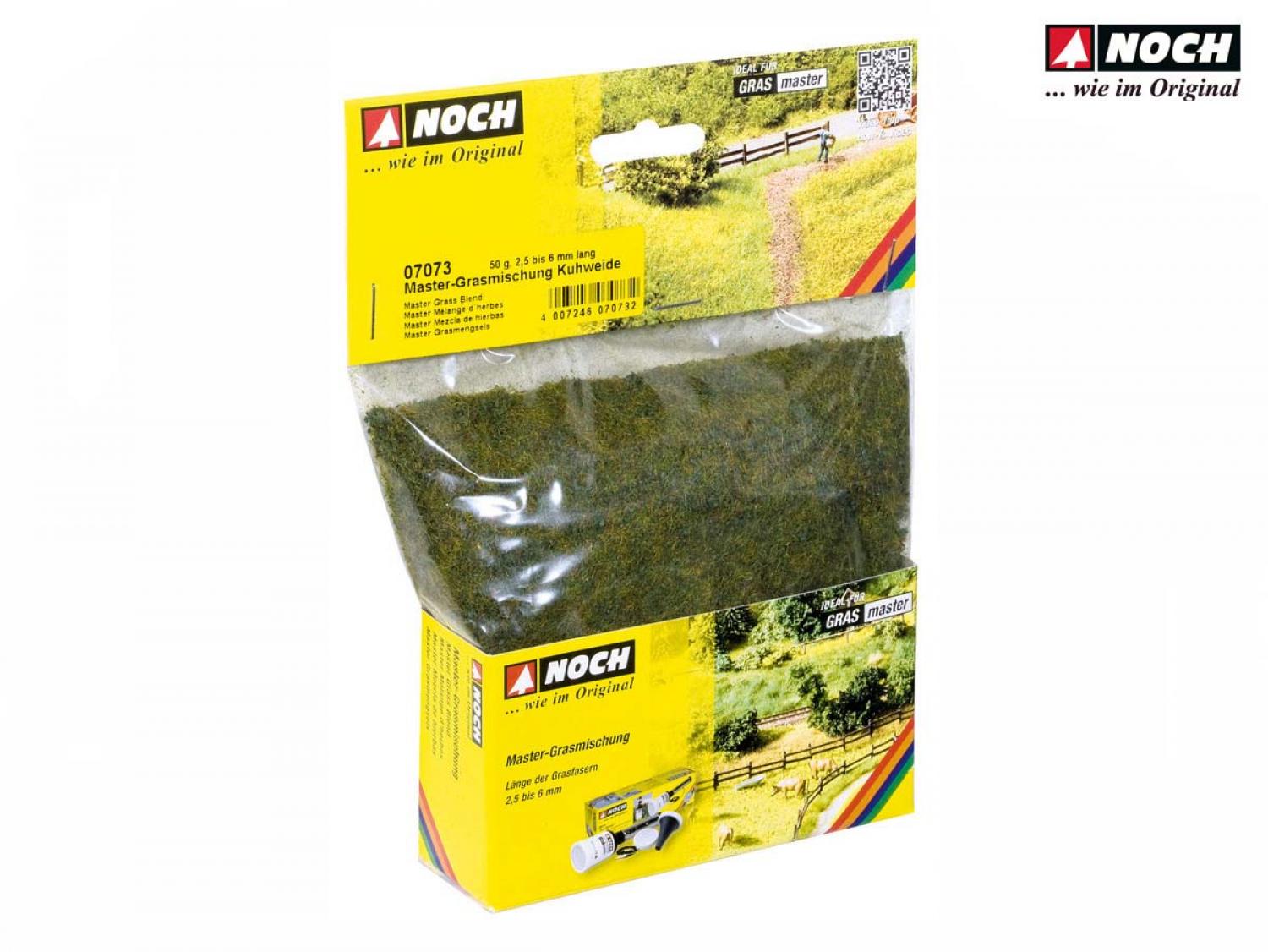 Noch 07073 Grasmischung “Kuhweide” 2,5 bis 6 mm, 50 g