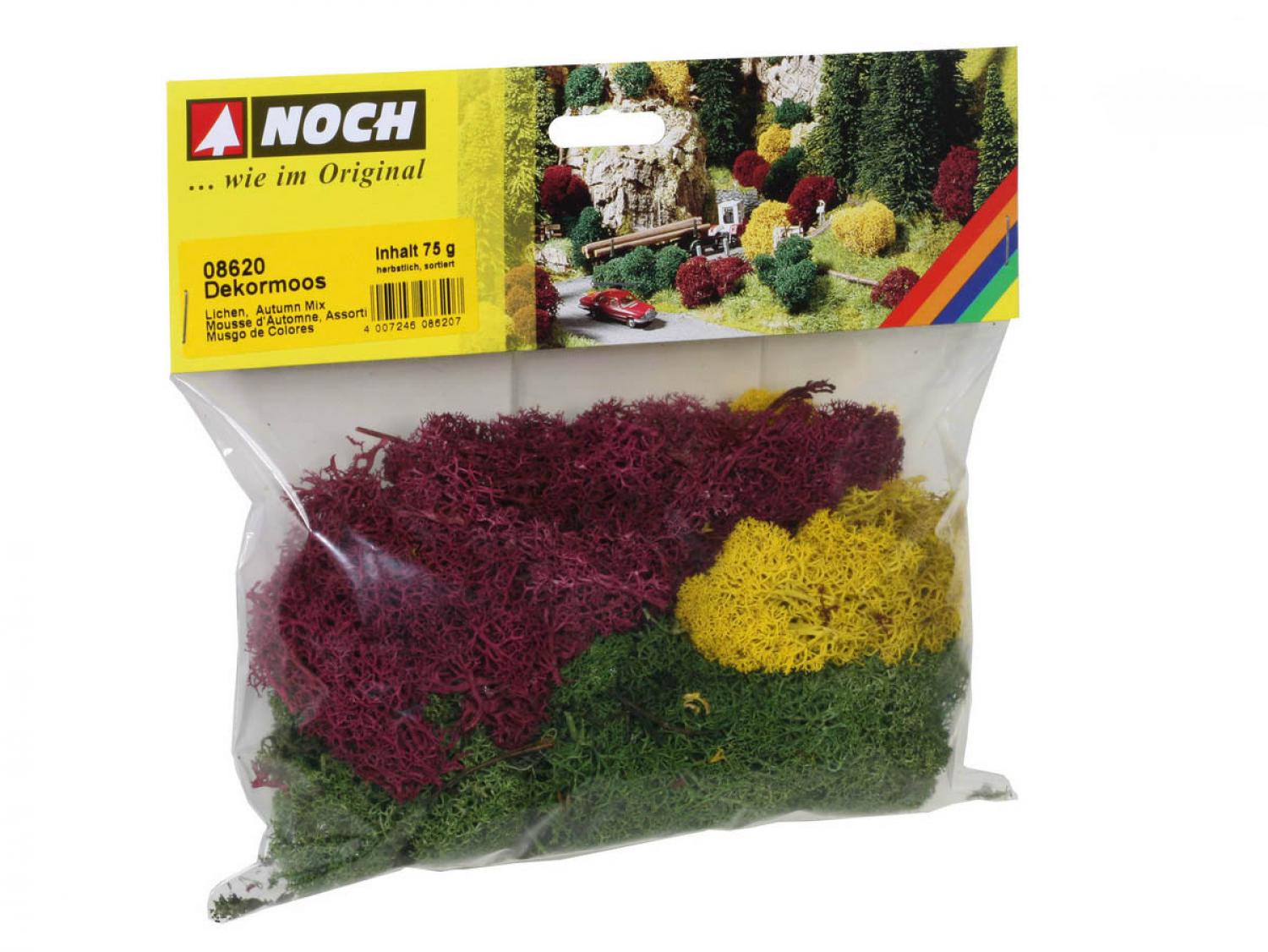Noch 08620 Dekormoos herbstlich, 75 g