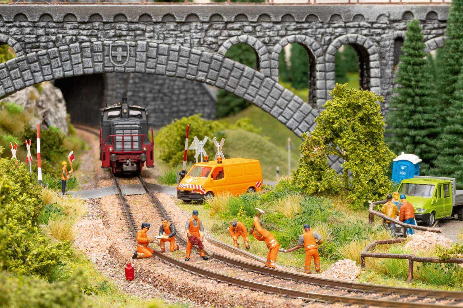 Noch 12901 TT Baustelle am Gleis (micro-Sound)