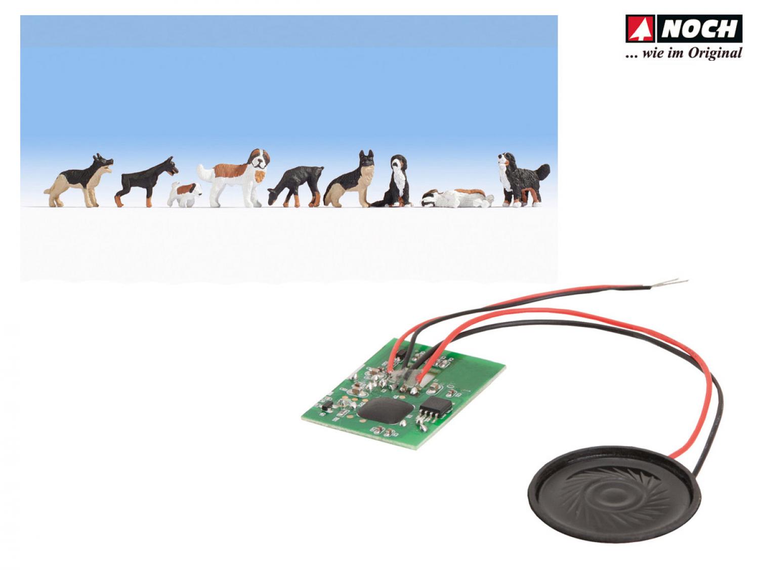 Noch 12852 H0 Hunde (micro-sound)