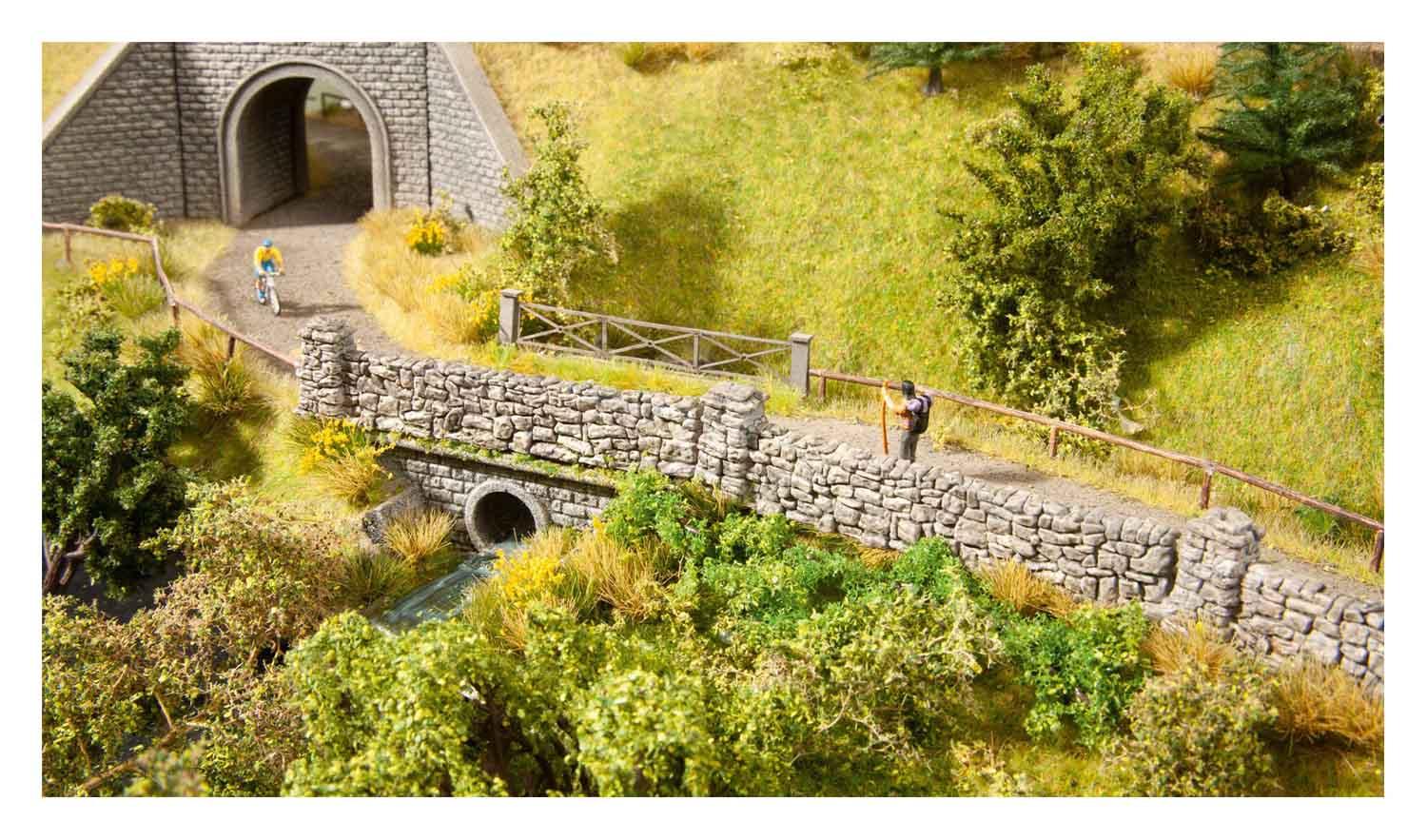 NOCH 13172 H0 Gartenmauer