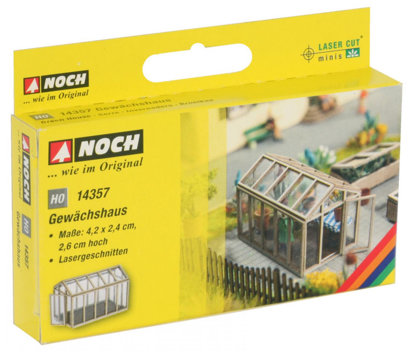 Noch 14357 H0 Gewächshaus