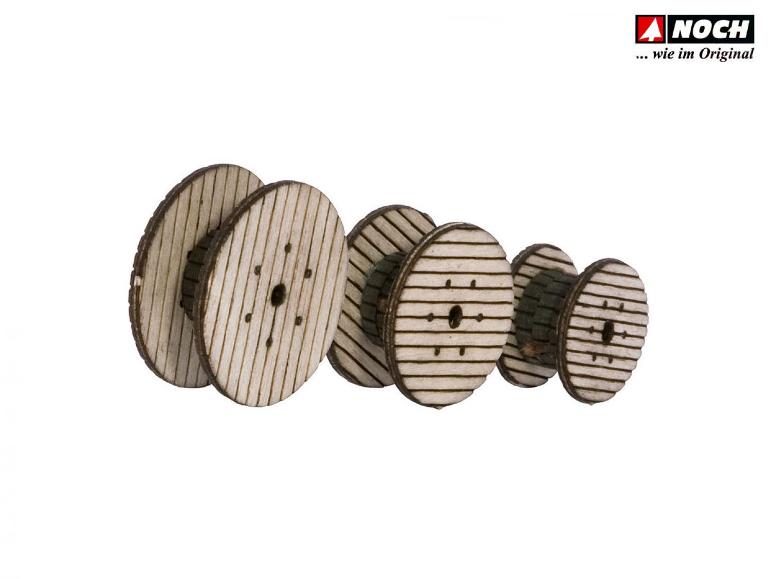 Noch 14438 TT Kabelrollen 3er-Set