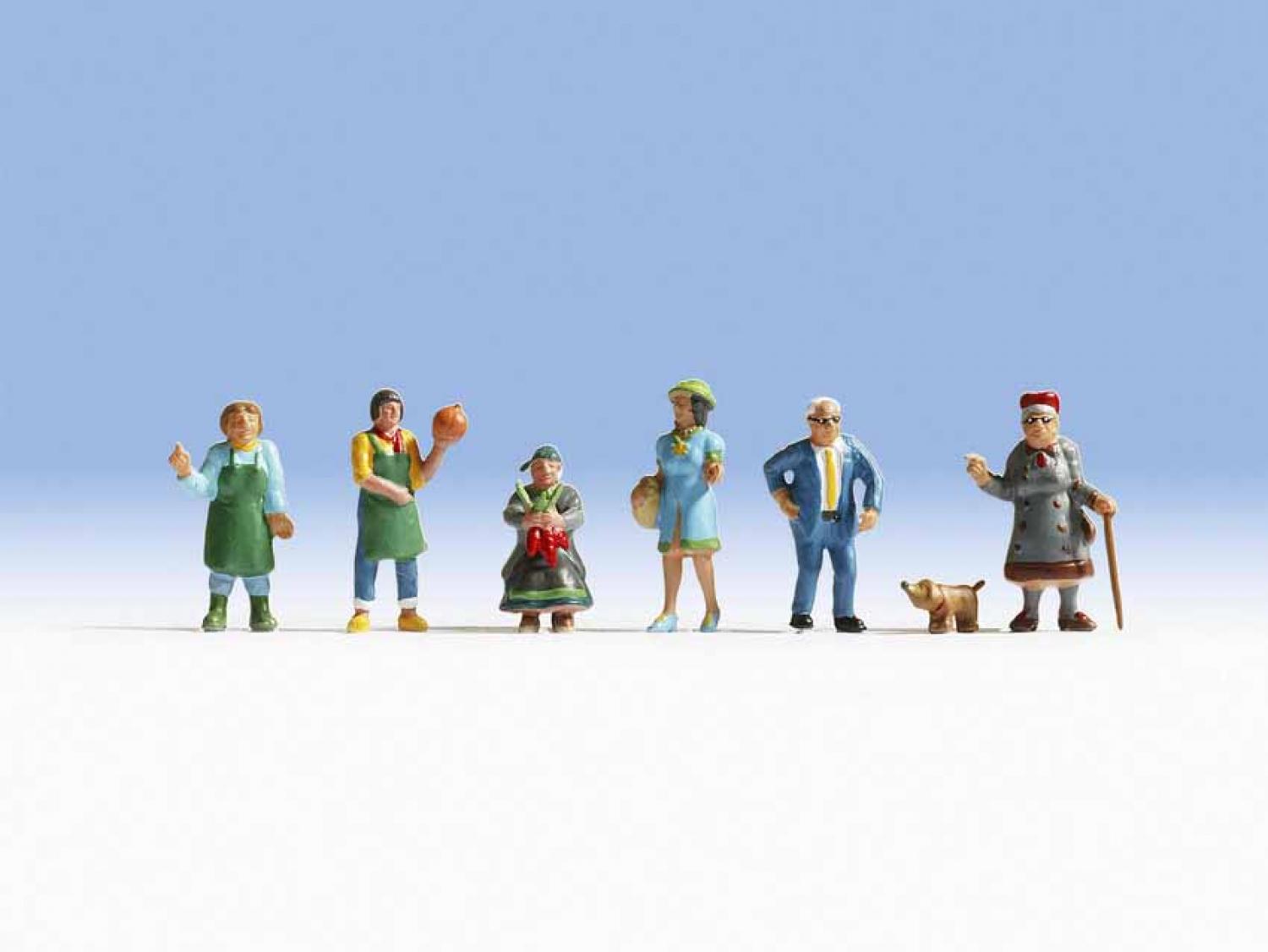 Noch 15470 H0 Wochenmarkt