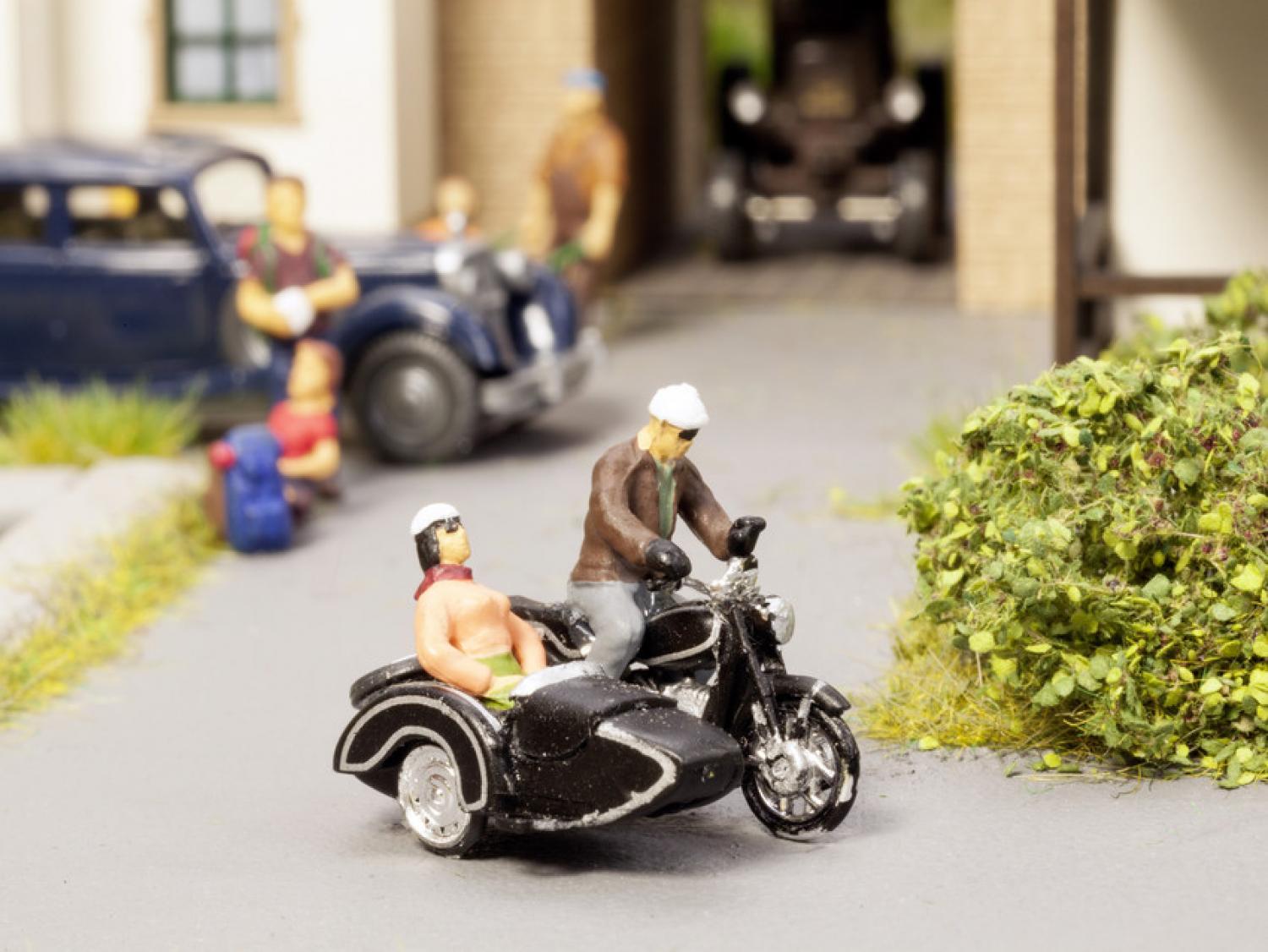 NOCH 15912 BMW R60 mit Beiwagen  (H0)